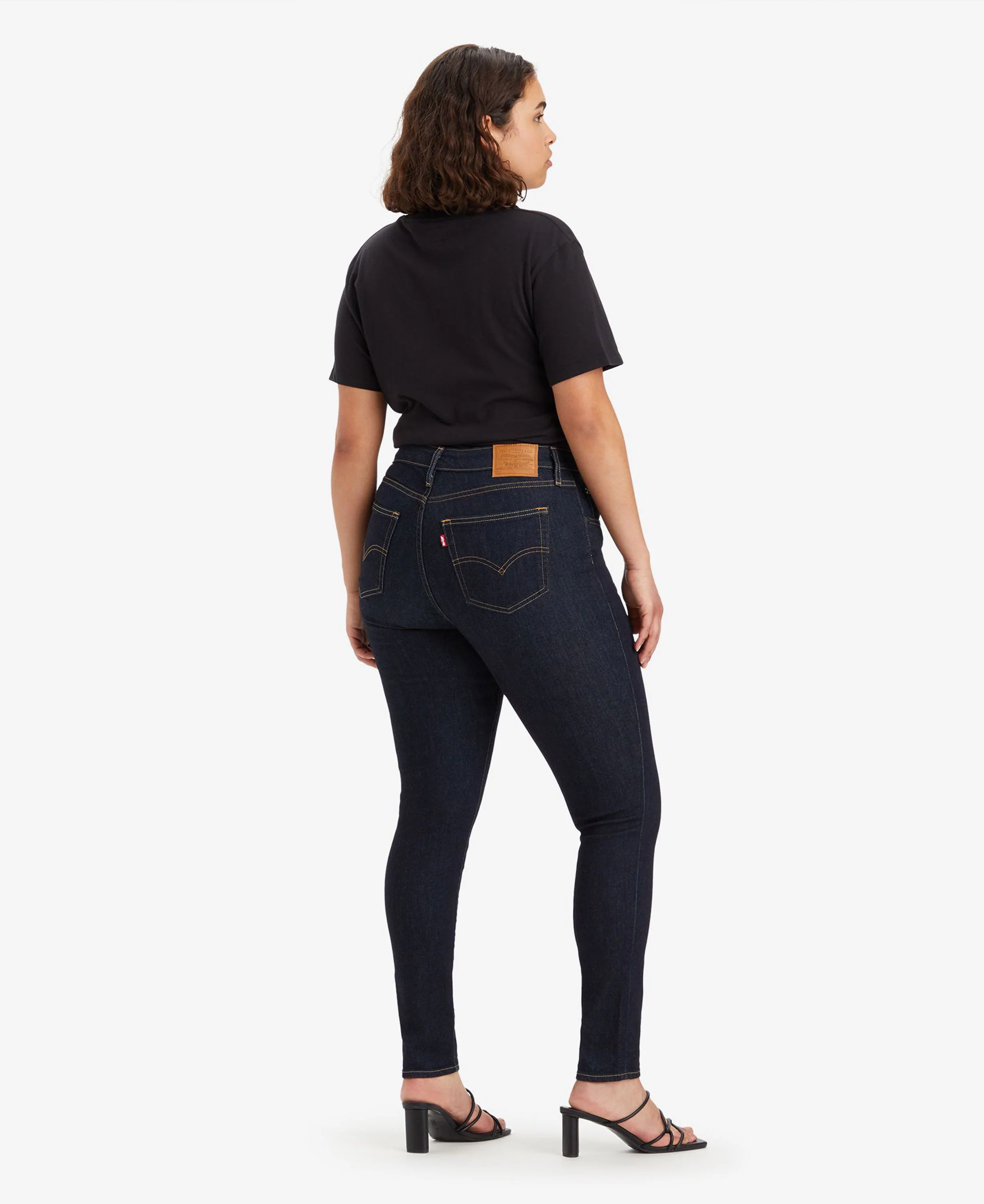 721 High Rise Skinny - Blue Wave Rinse - Image 5