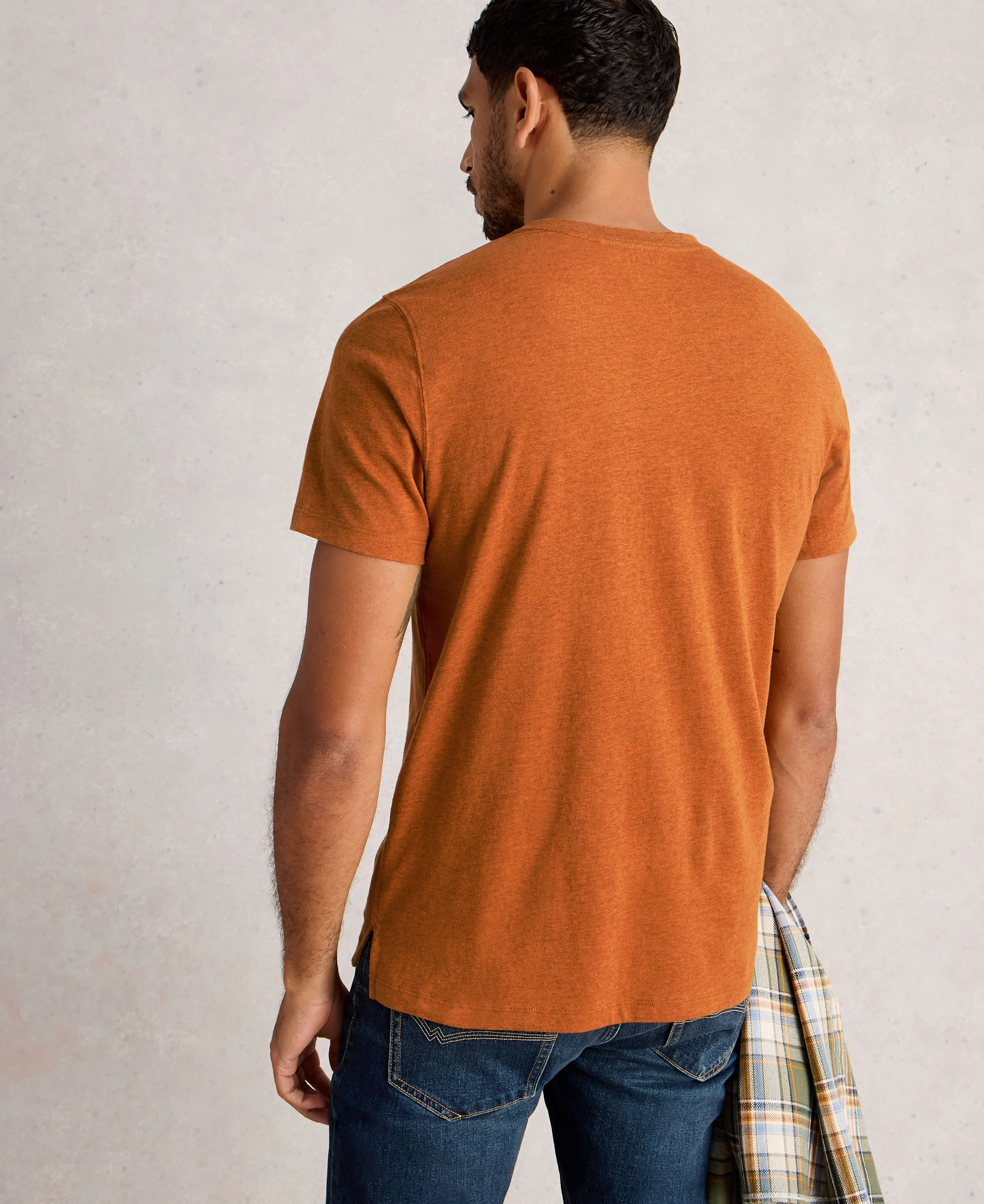 Abersoch Graphic Boardgame Tee - Orange Print - Image 3