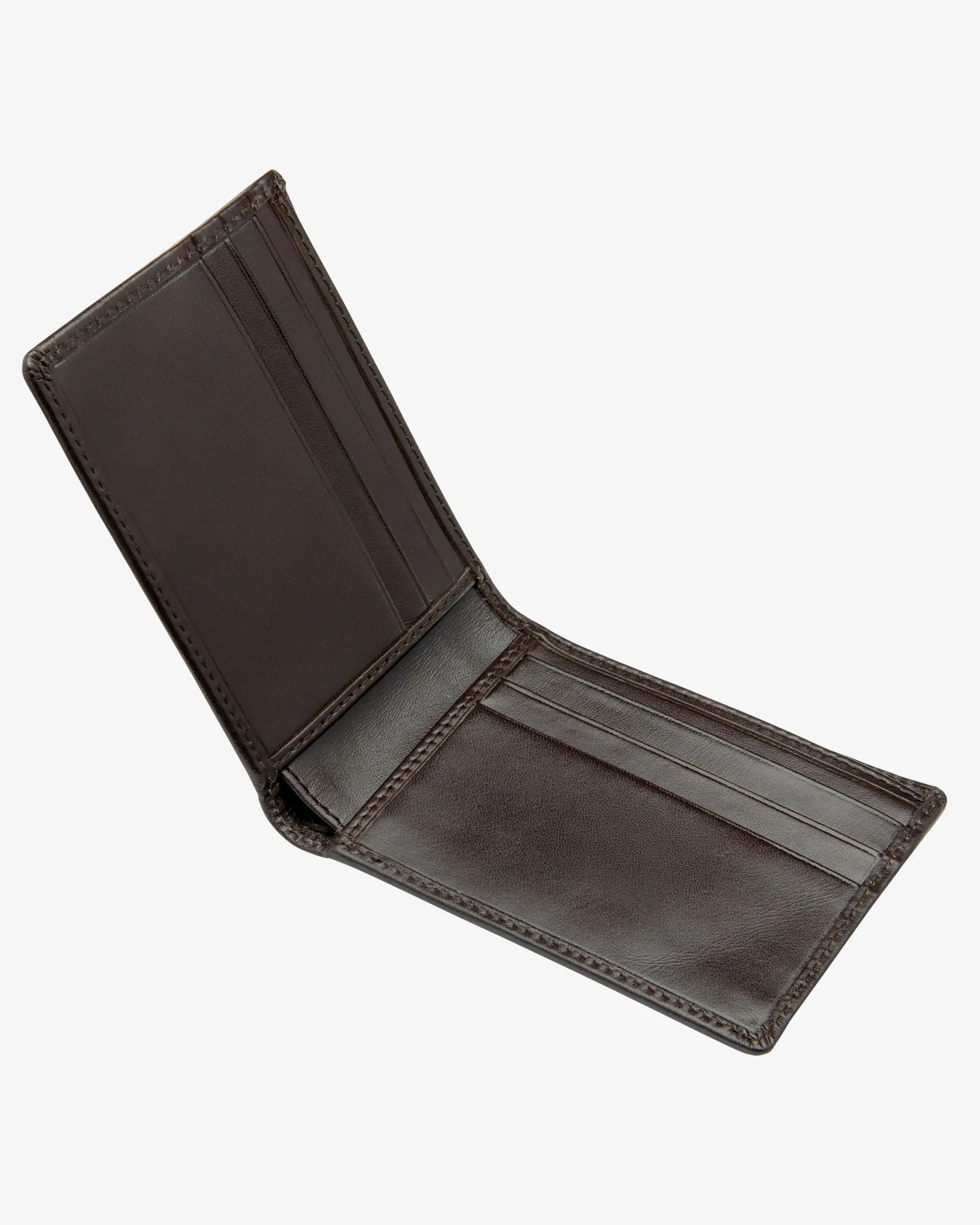 Aldgate Leather Wallet - Dark Brown - Image 2
