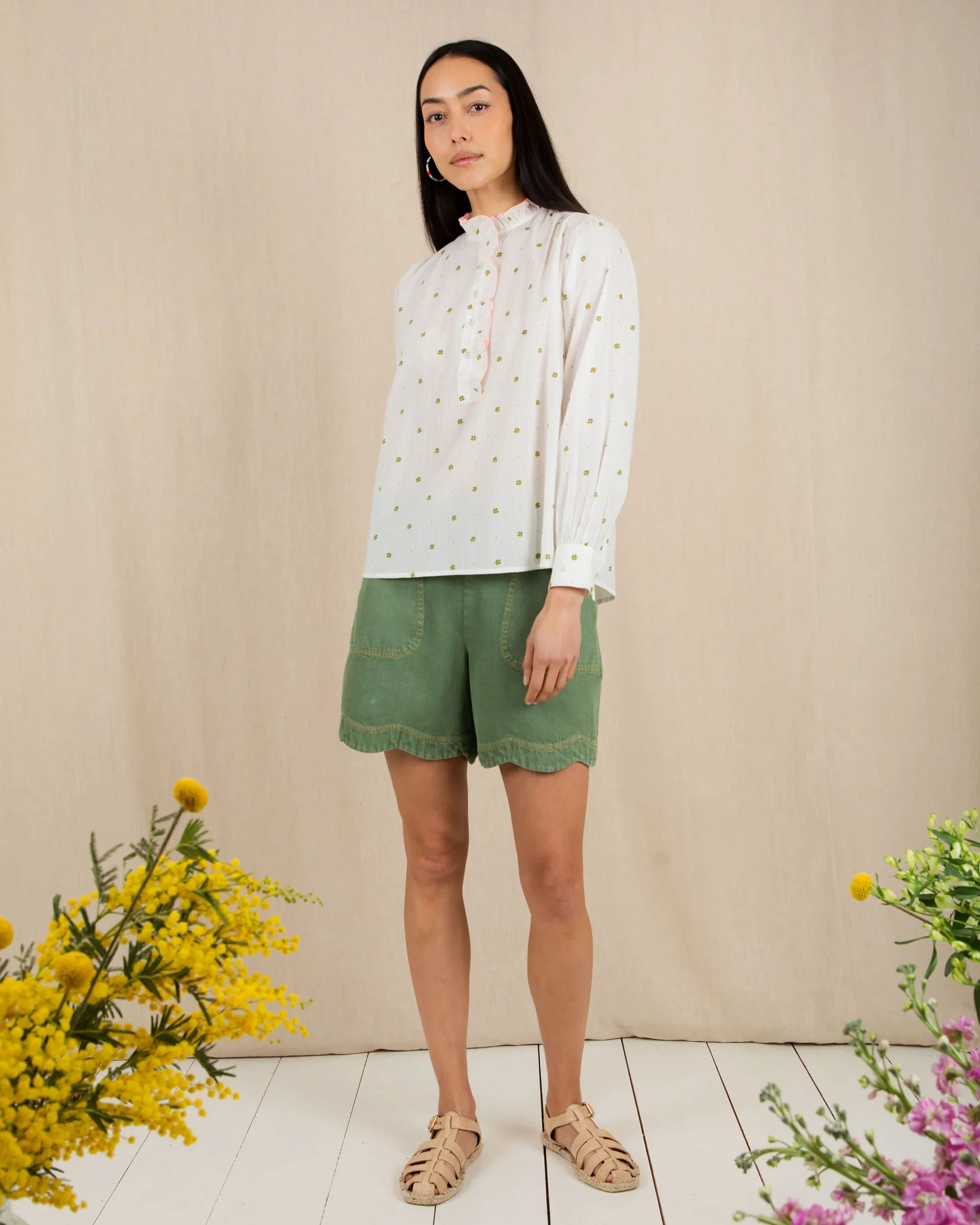 Anais Shirt - Clover Neon - Image 3