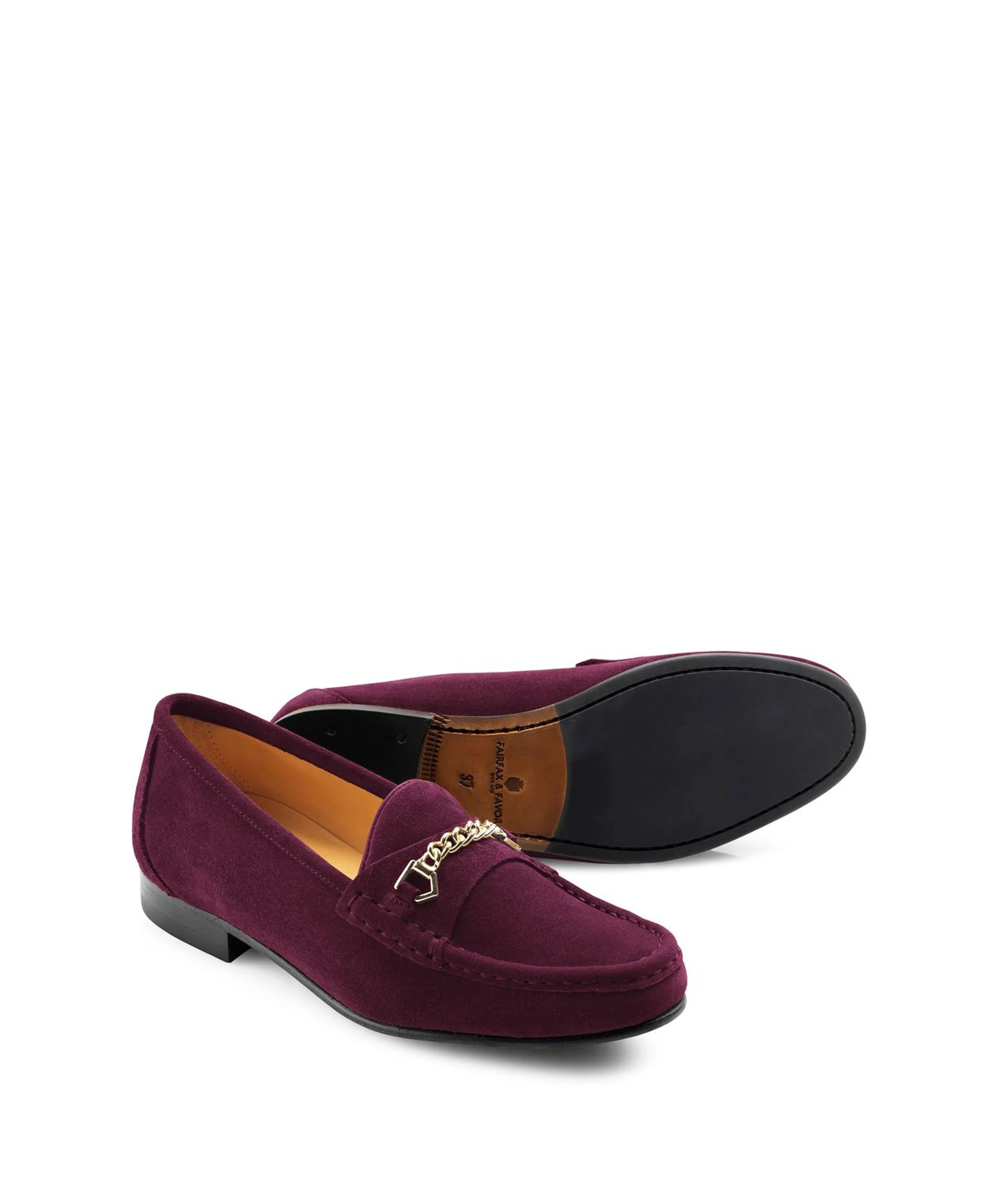 Apsley Loafers - Elderberry Suede - Image 4