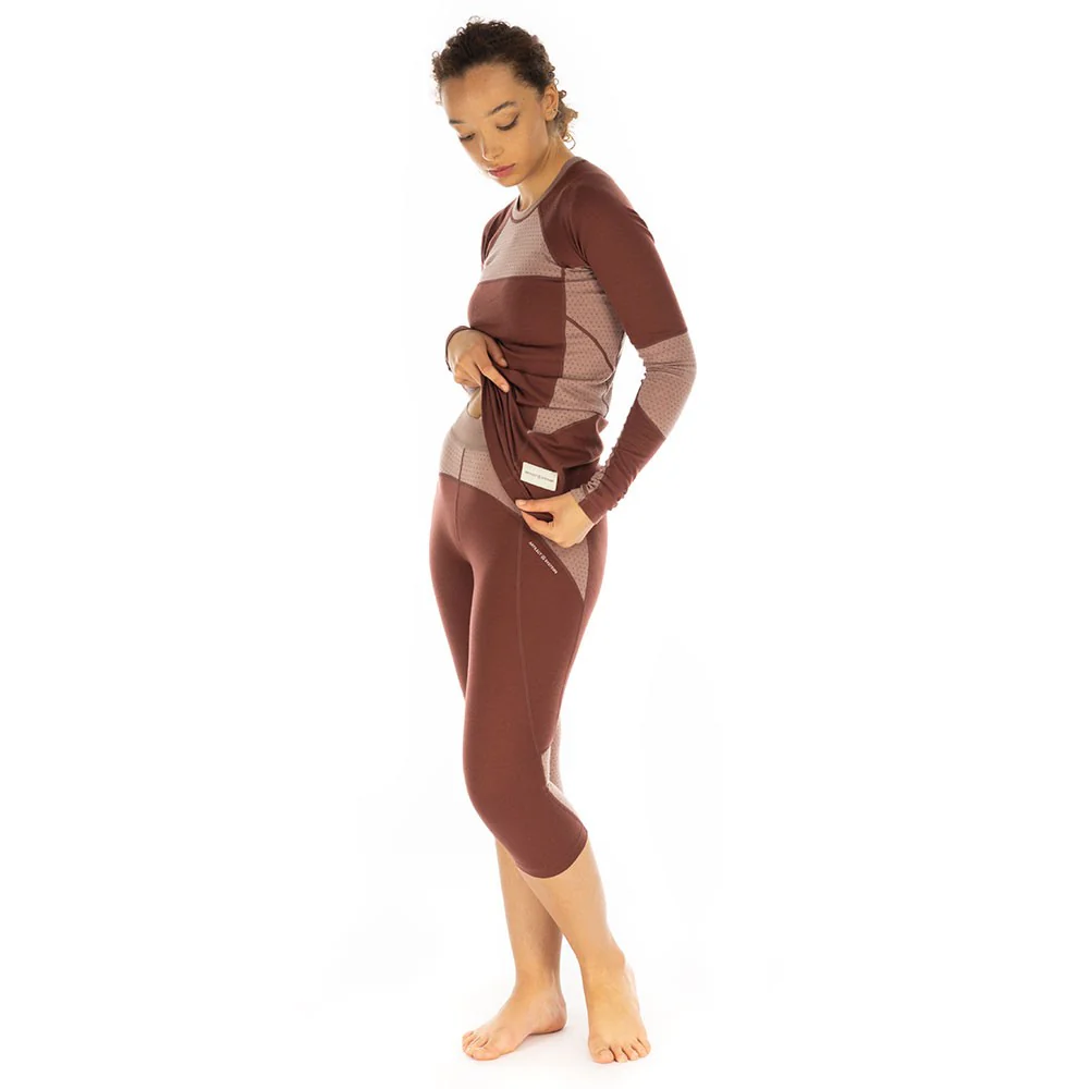 Darkhorse 185 Zoned 3/4 Leggings - Andorra/Twilight Mauve - Image 8