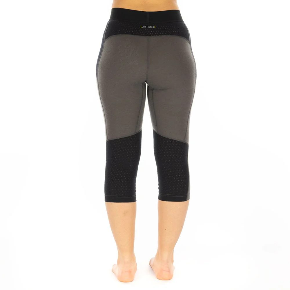 Darkhorse 185 Zoned 3/4 Leggings - Ash/Black - Image 6