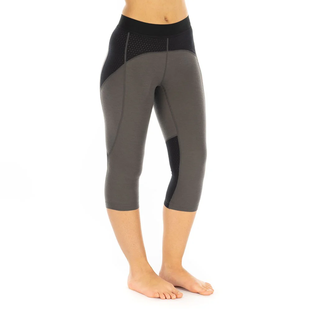 Darkhorse 185 Zoned 3/4 Leggings - Ash/Black - Image 7