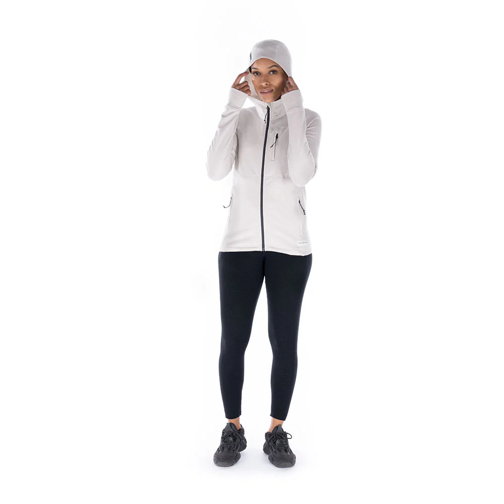 Eldorado Merino Hoodie Jacket - Moonbeam - Image 5