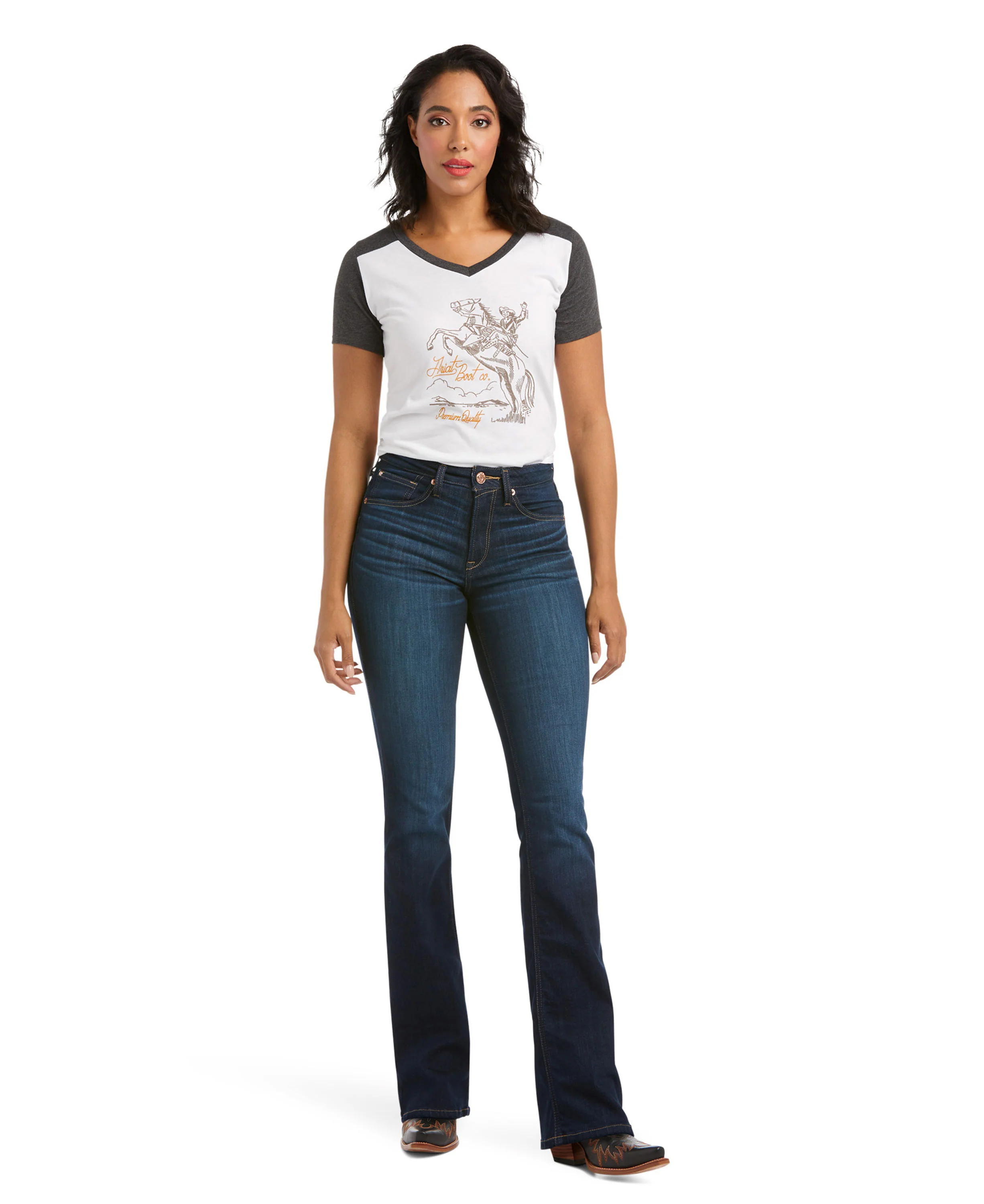 Ballary High Rise Boot Cut Jeans - Pennsylvania - Image 3