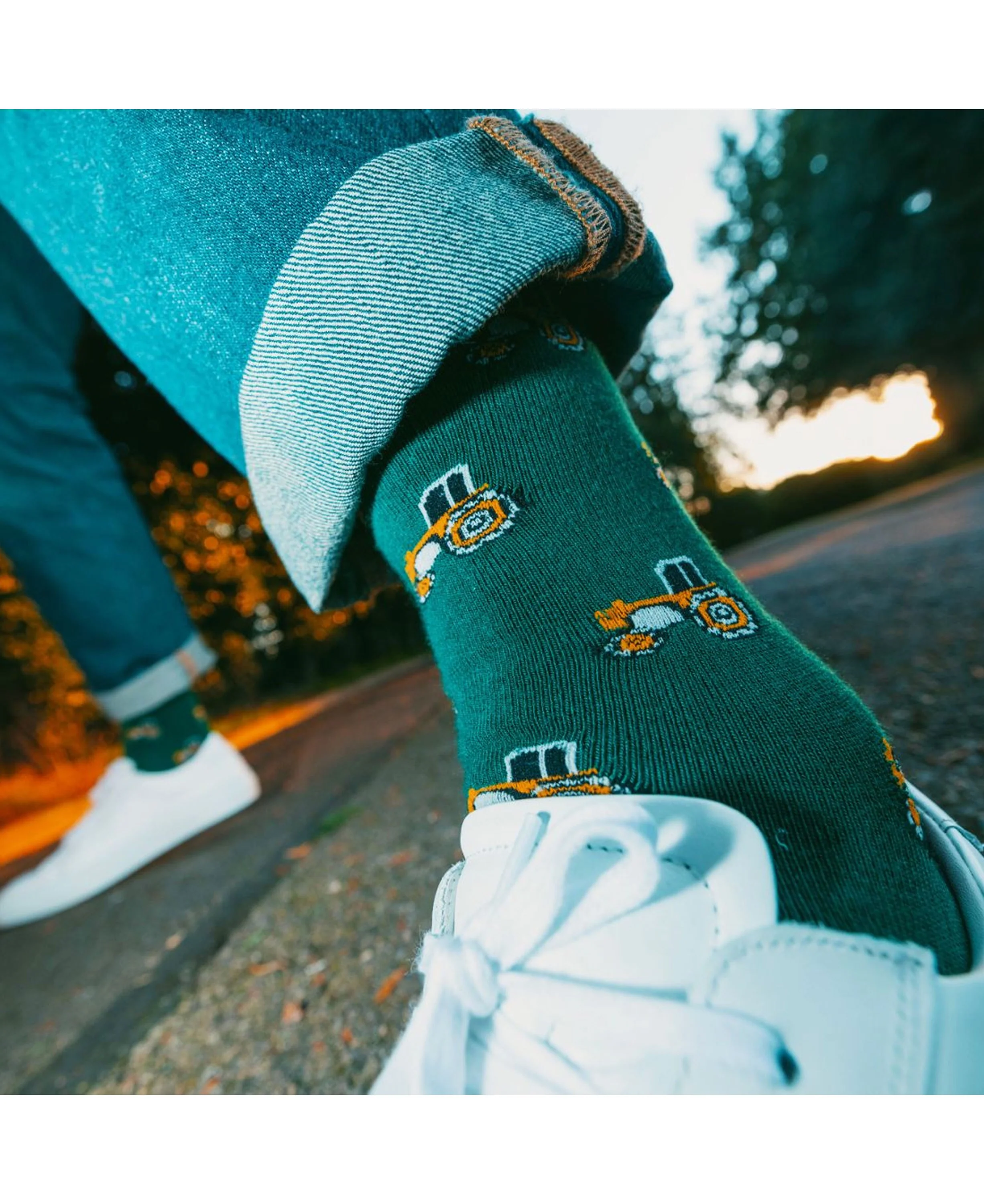 Bamboo Socks - Tractors - Image 2