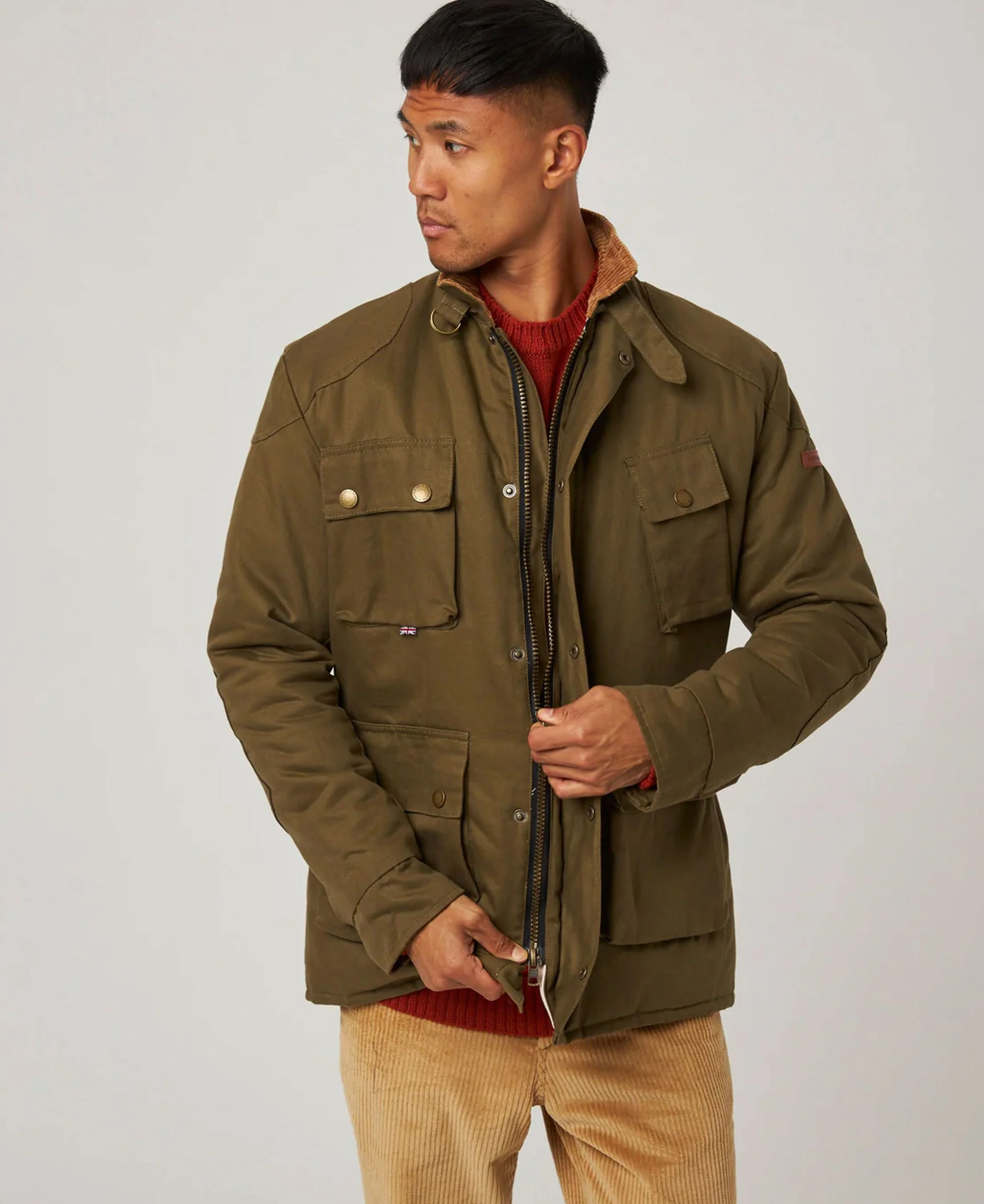 Baxter Jacket - Dusky Green - Image 2