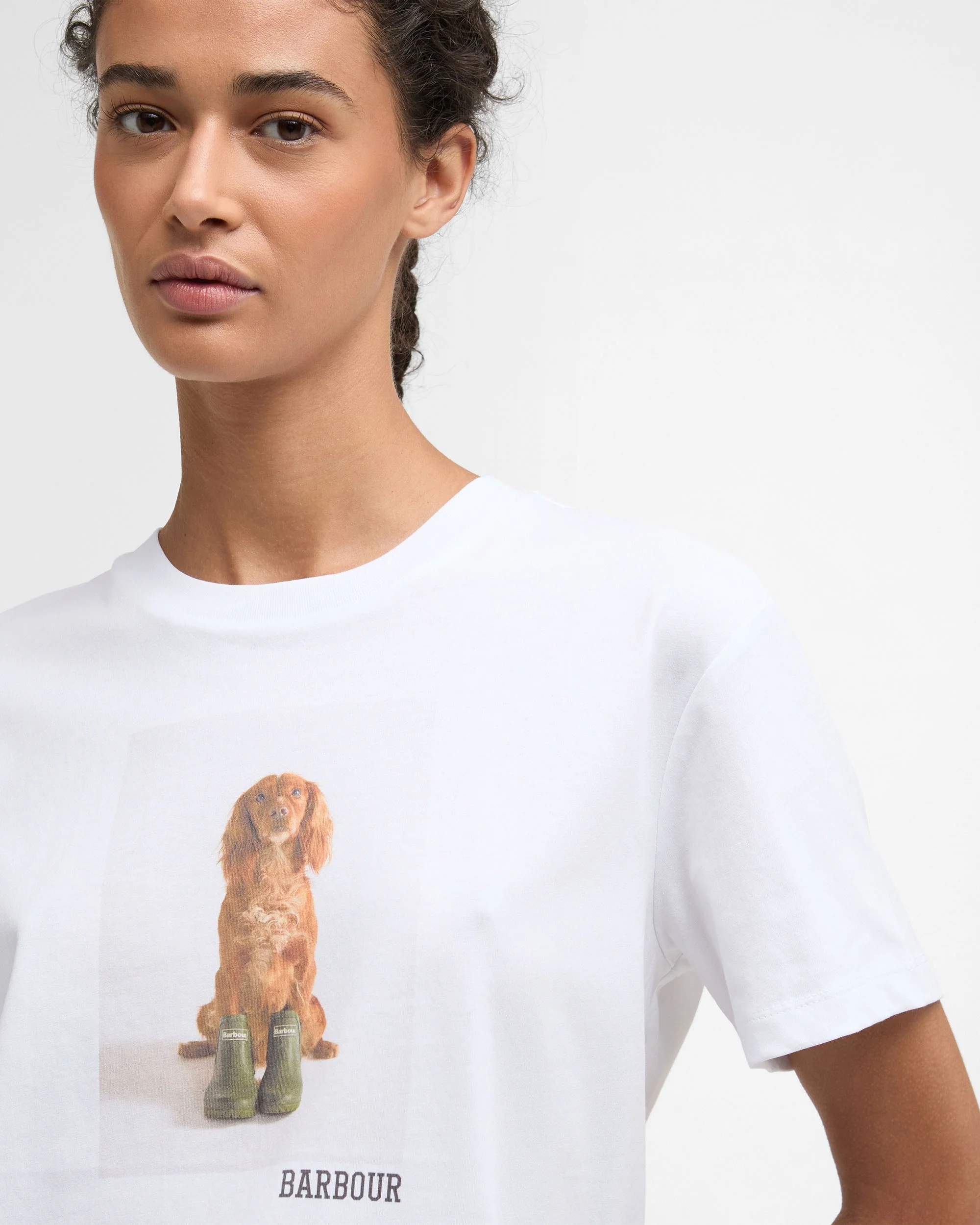 Bedale T-Shirt - White - Image 4