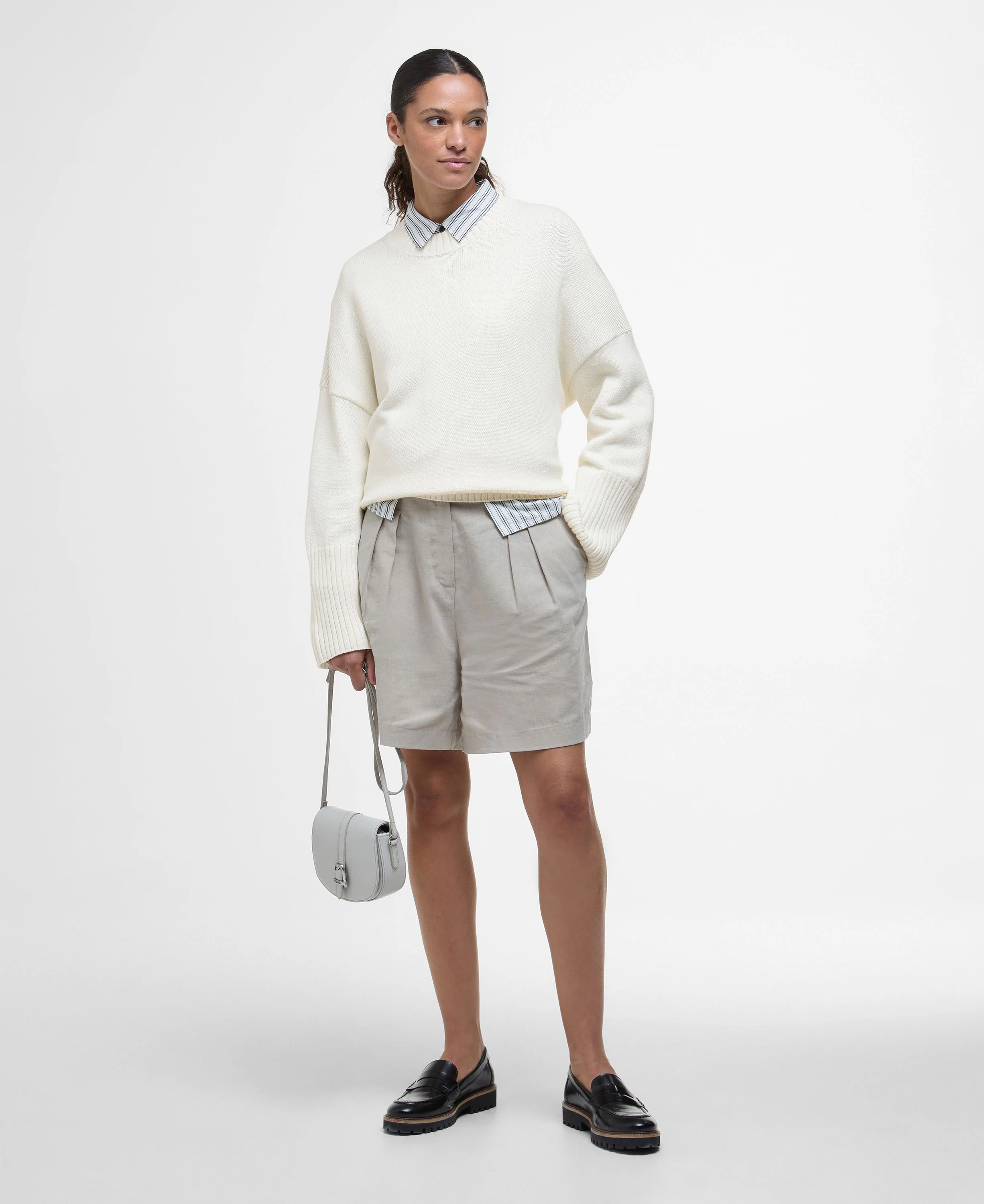 Birdie Knitted Jumper - Cloud - Image 3