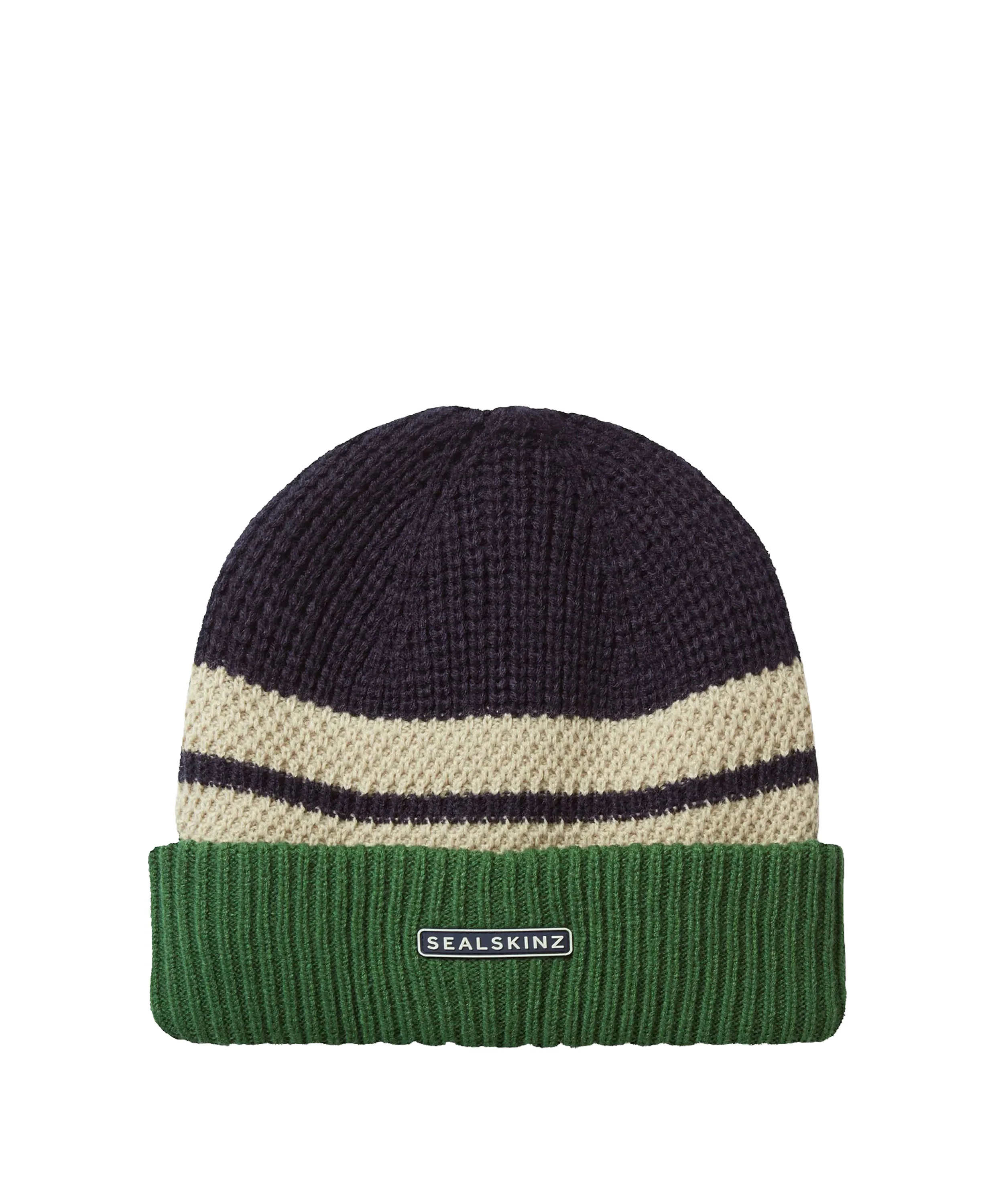 Bittering Waterproof Roll Cuff Beanie - Navy