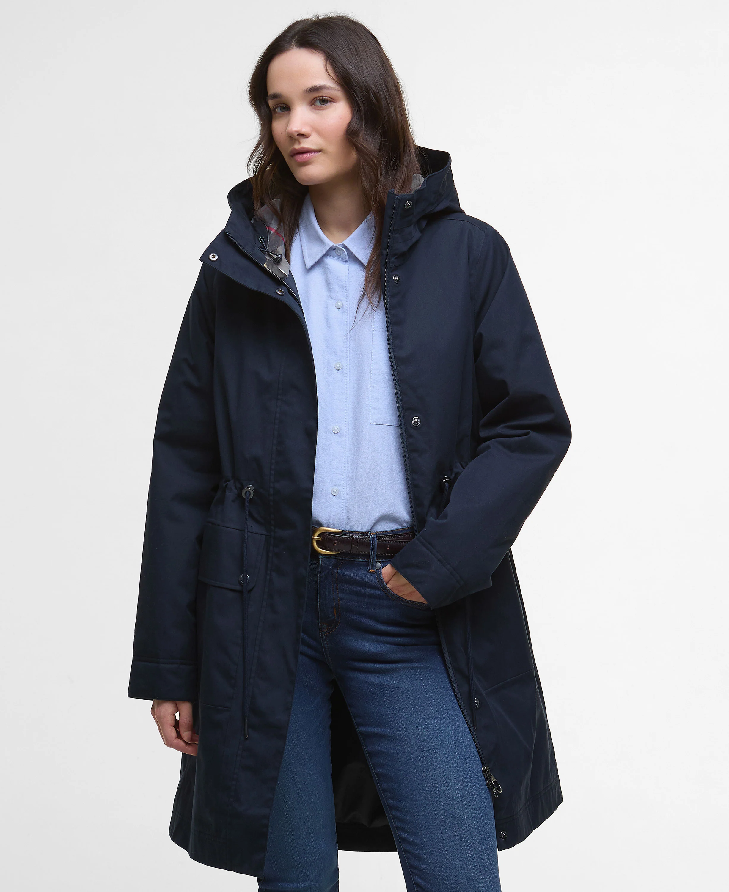 Bowlees Waterproof Jacket - Deep Navy/Classic - Image 2