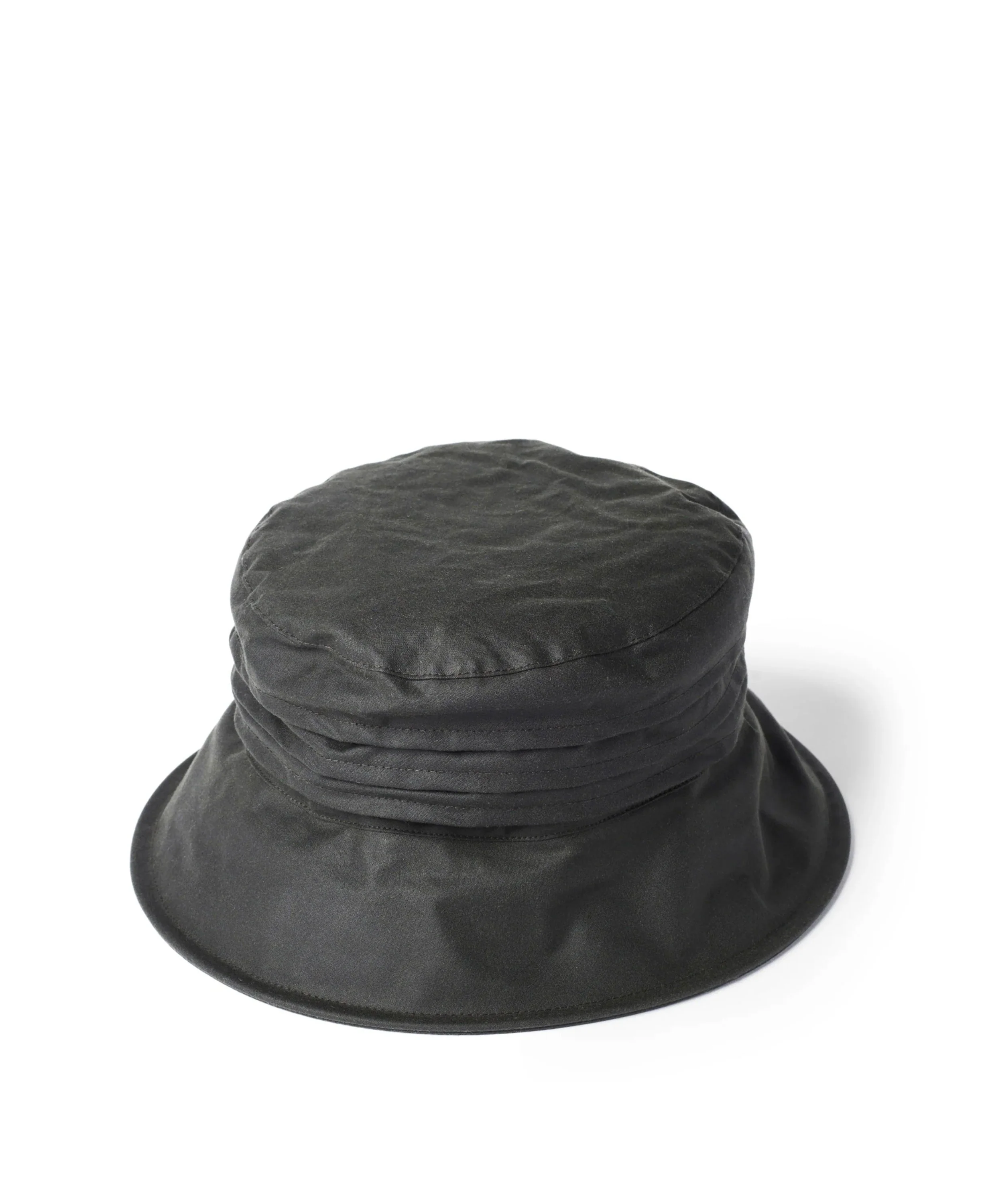British Waxed Hat - Olive