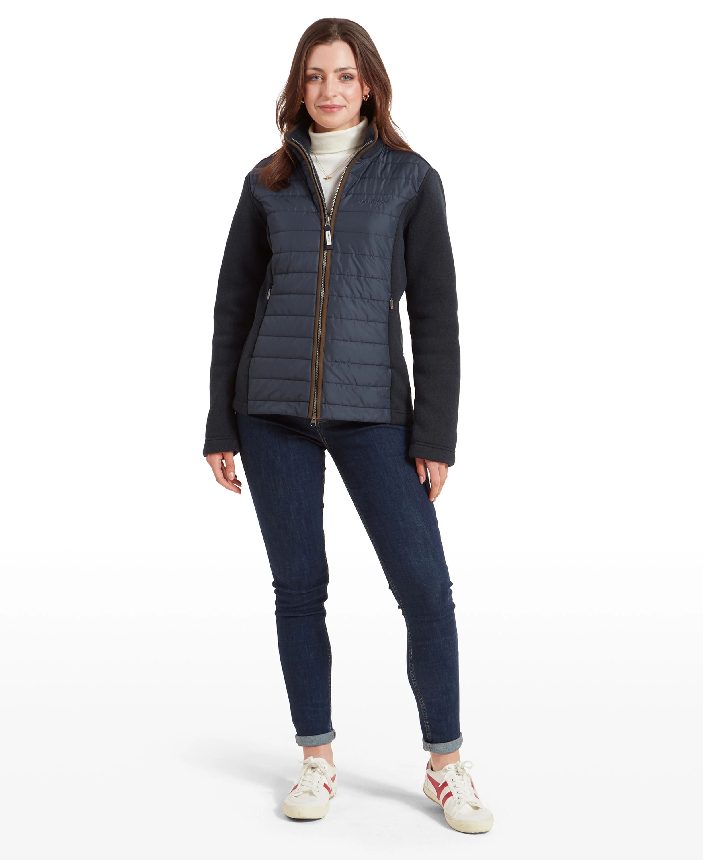 Burley Hybrid Jacket - Petrol Blue - Image 8