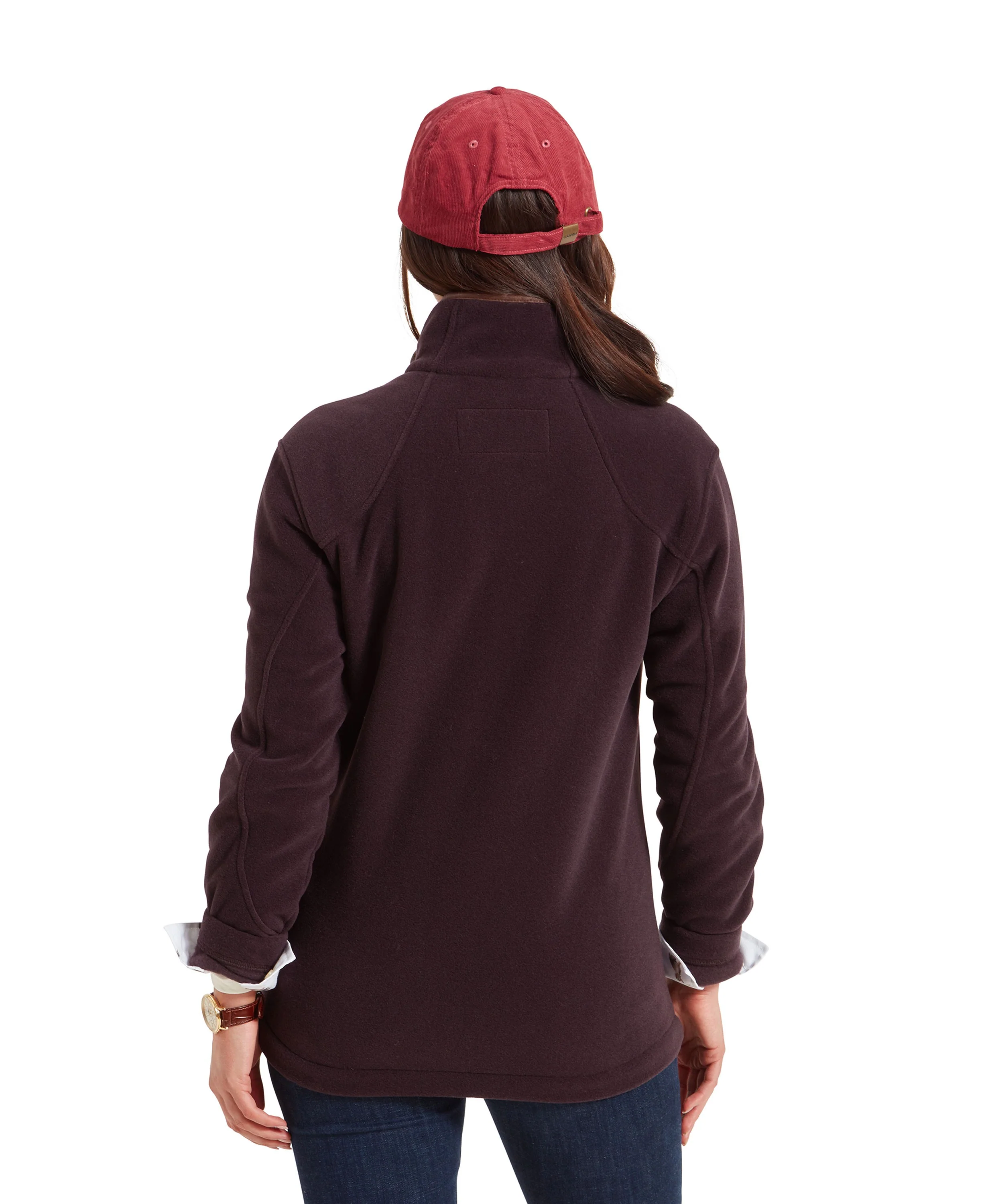 Burley II Fleece Jacket - Port - Image 4
