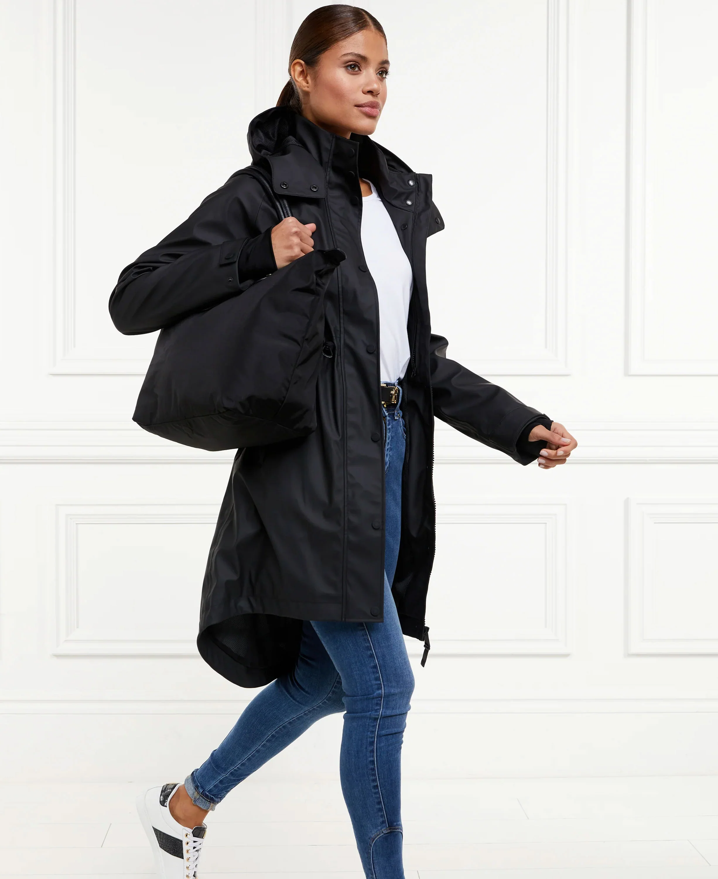 Chartwell Rain Parka - Black - Image 3