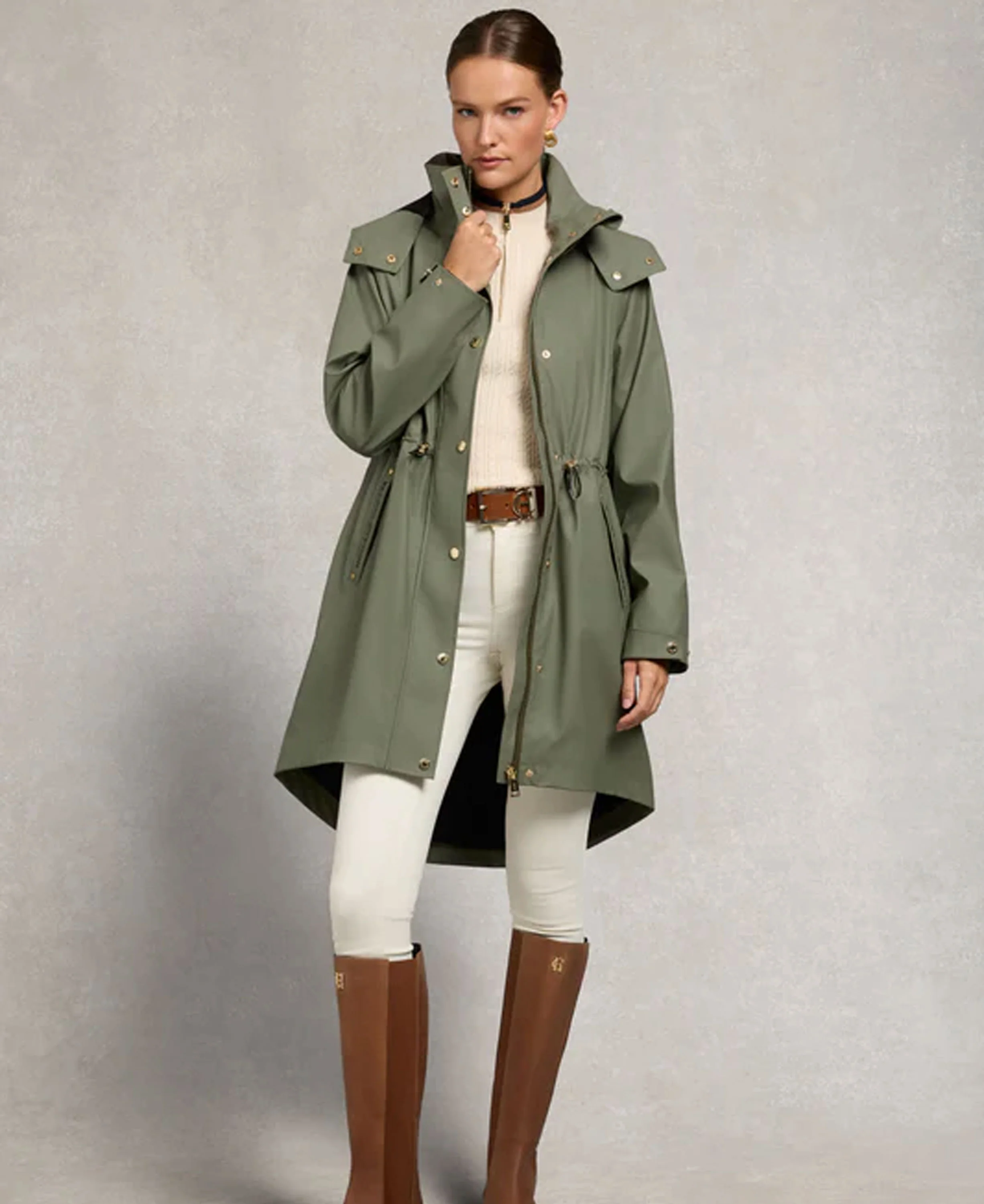 Chartwell Rain Parka - Sage - Image 3