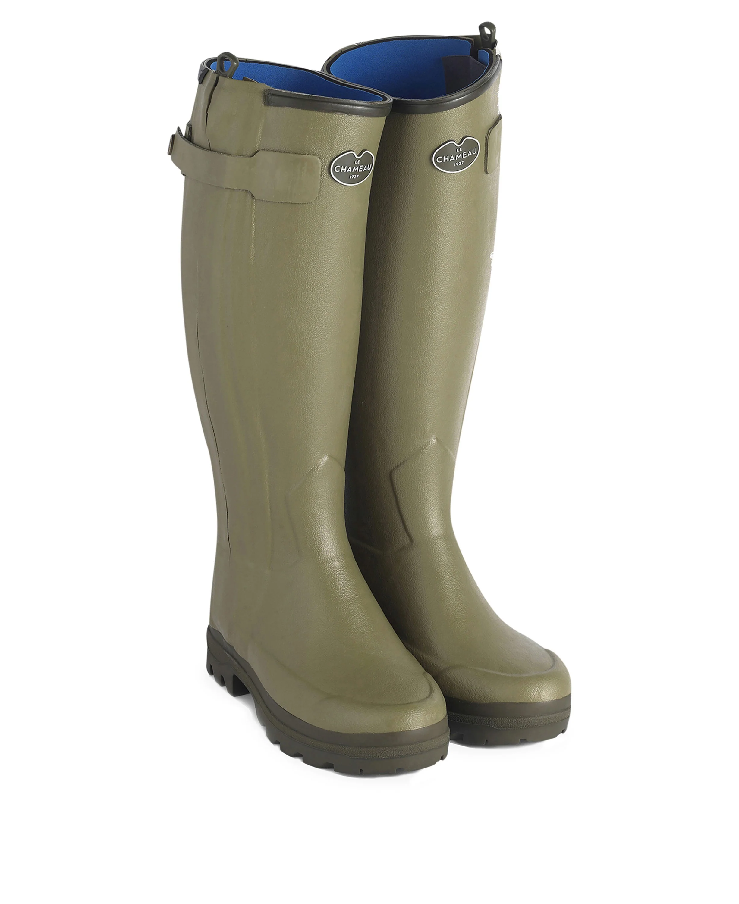 Chasseur Neoprene Wellington Boot - Vert Vierzon - Image 2