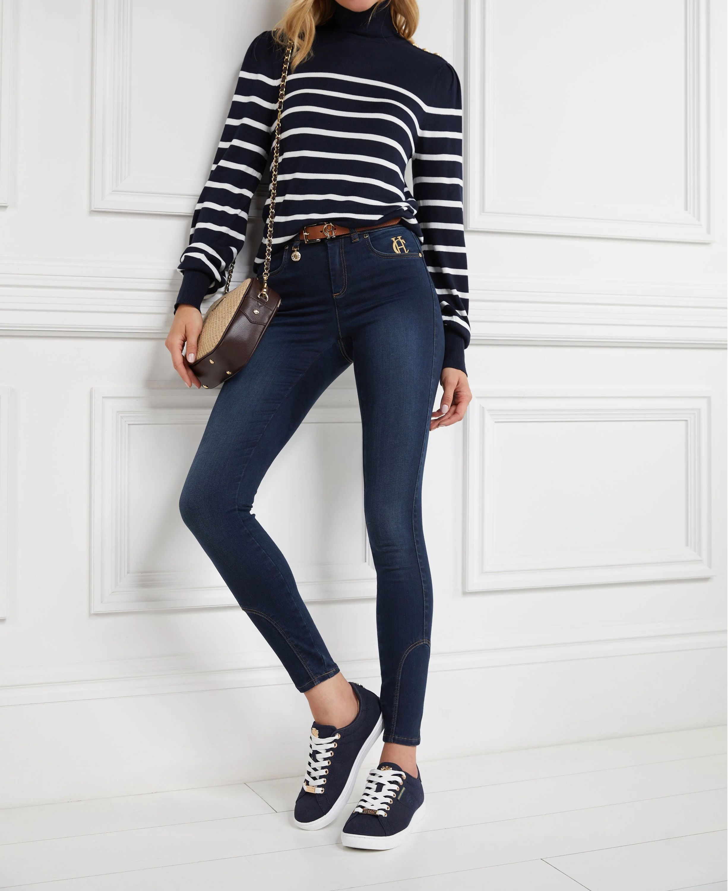 Chelsea Court Trainer - Ink Navy - Image 5