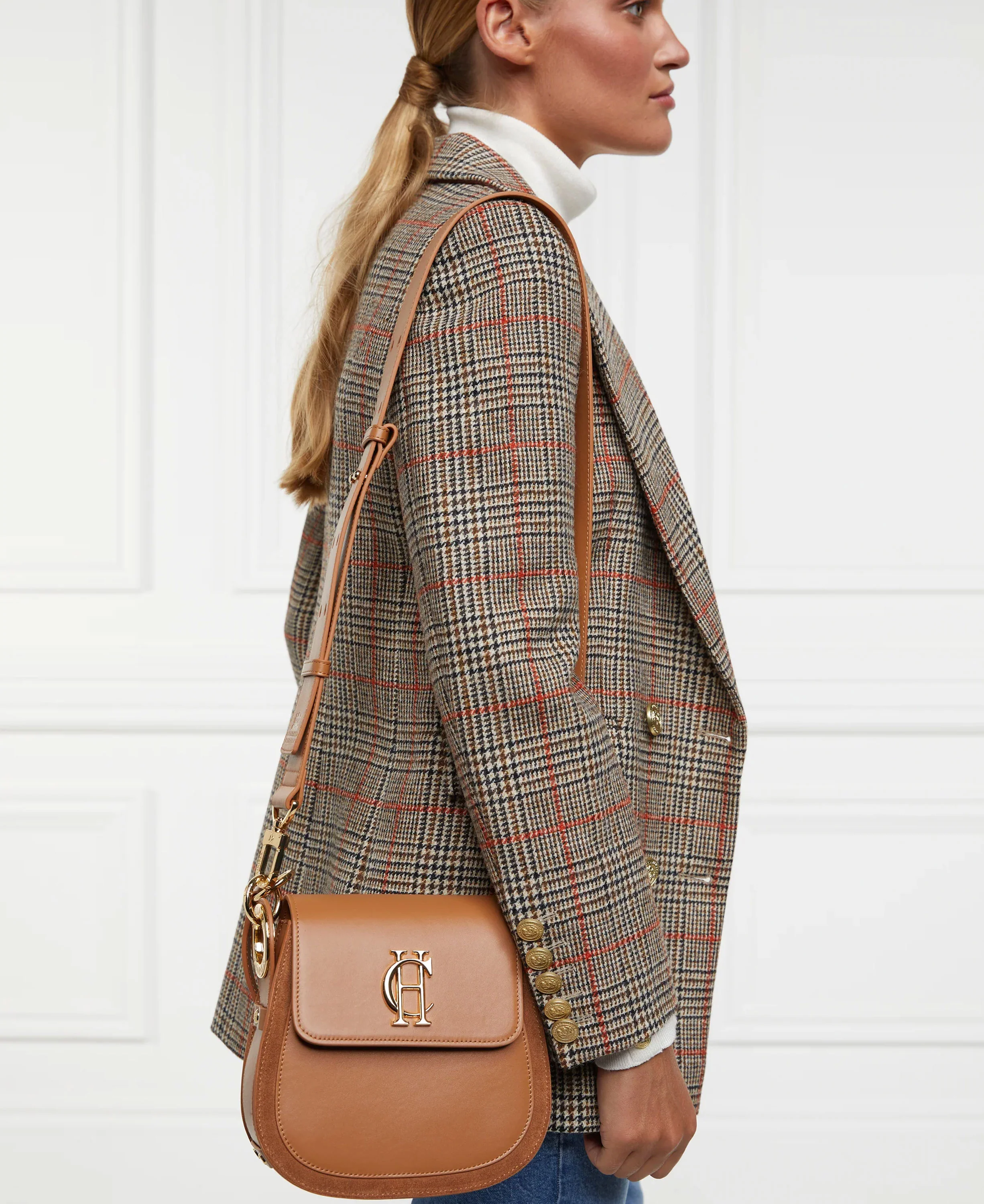Chelsea Saddle Bag - Tan - Image 7