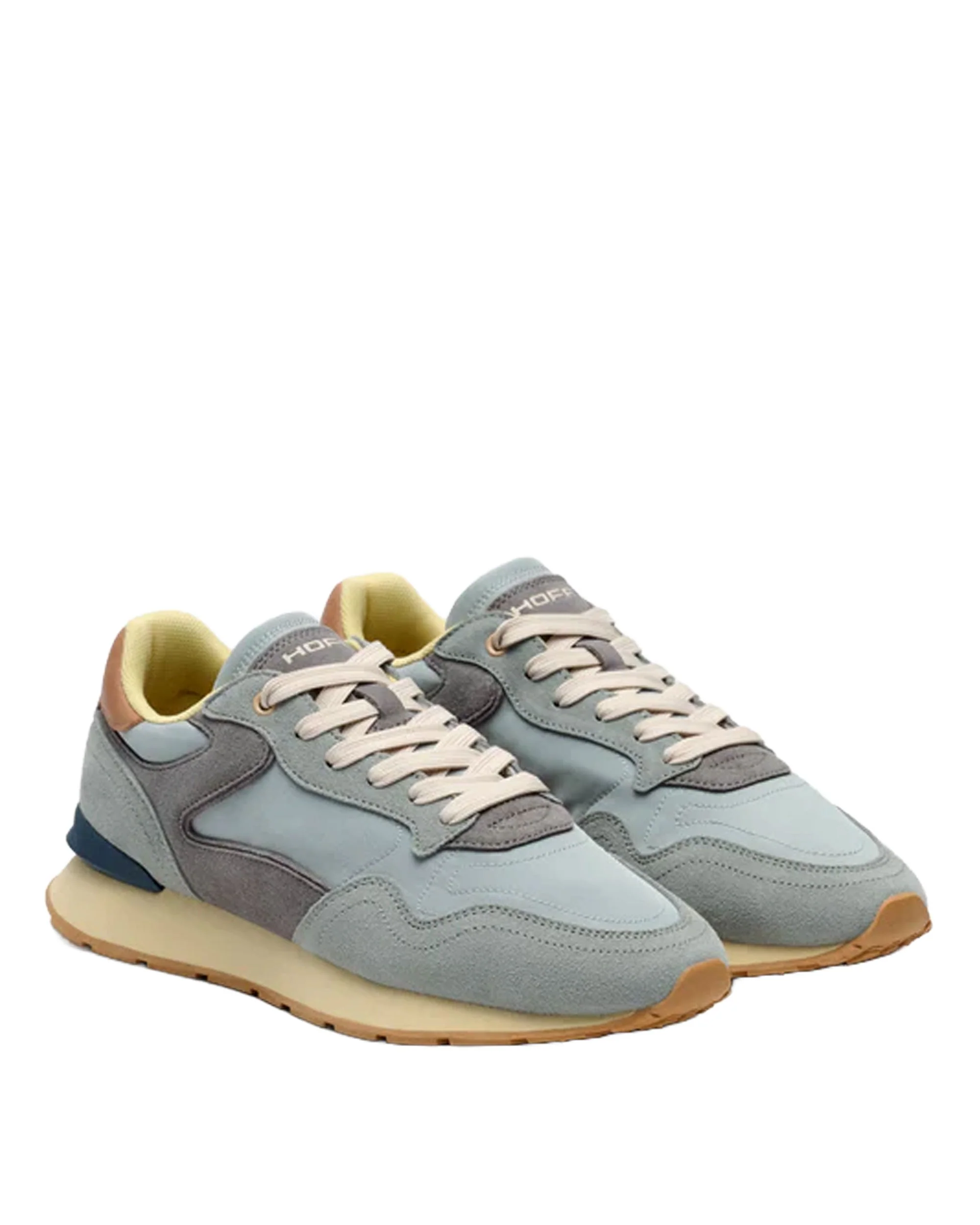 City Retro Trainers - Light Blue - Image 2