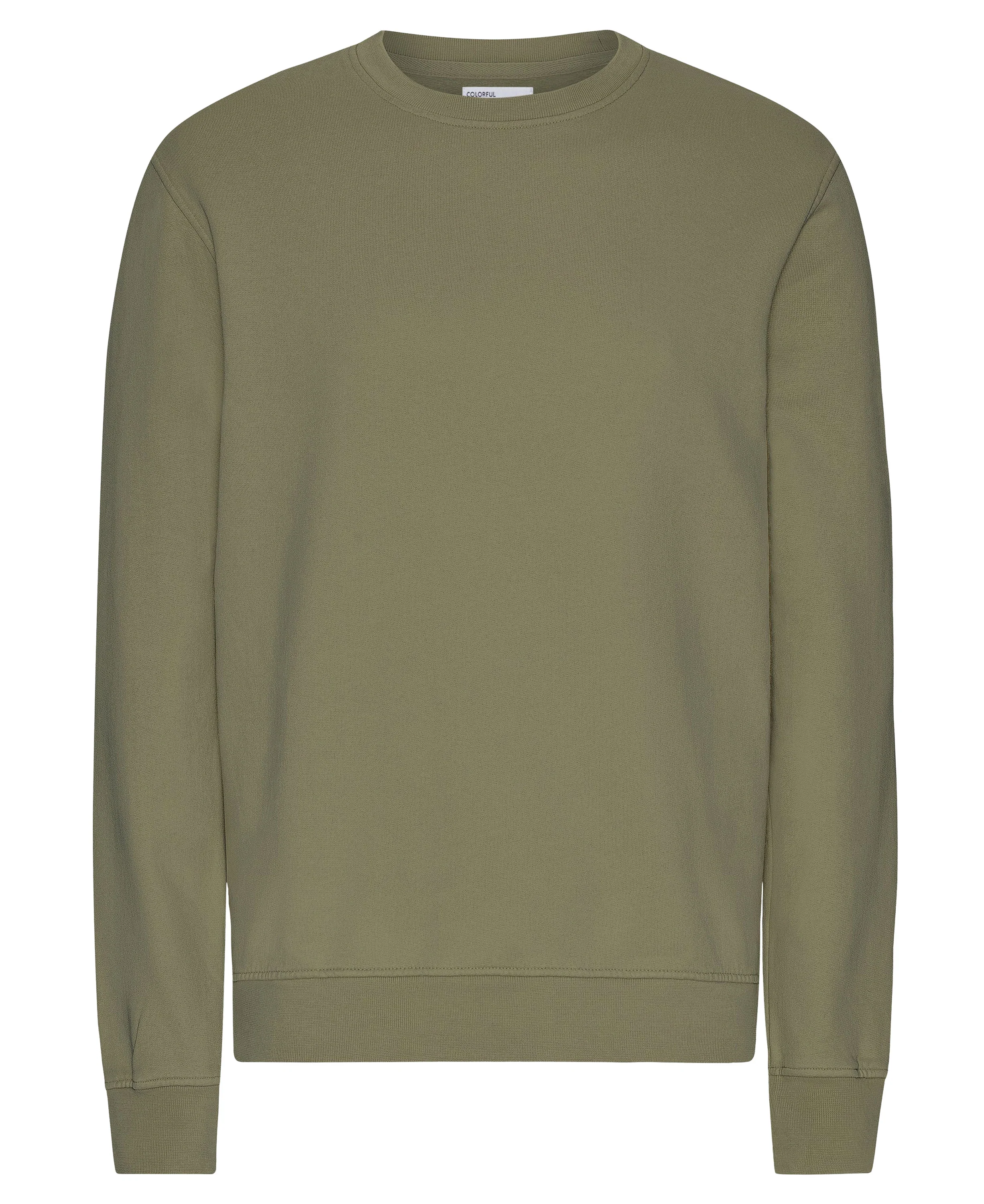Classic Organic Crew - Dusty Olive