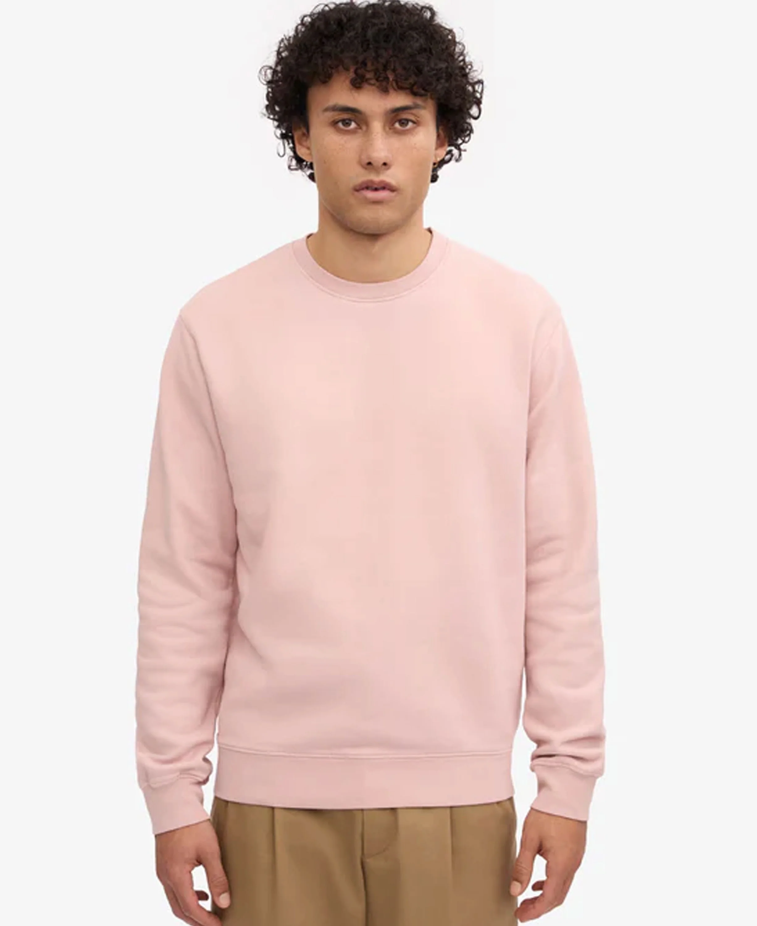 Classic Organic Crew - Faded Pink - Image 2