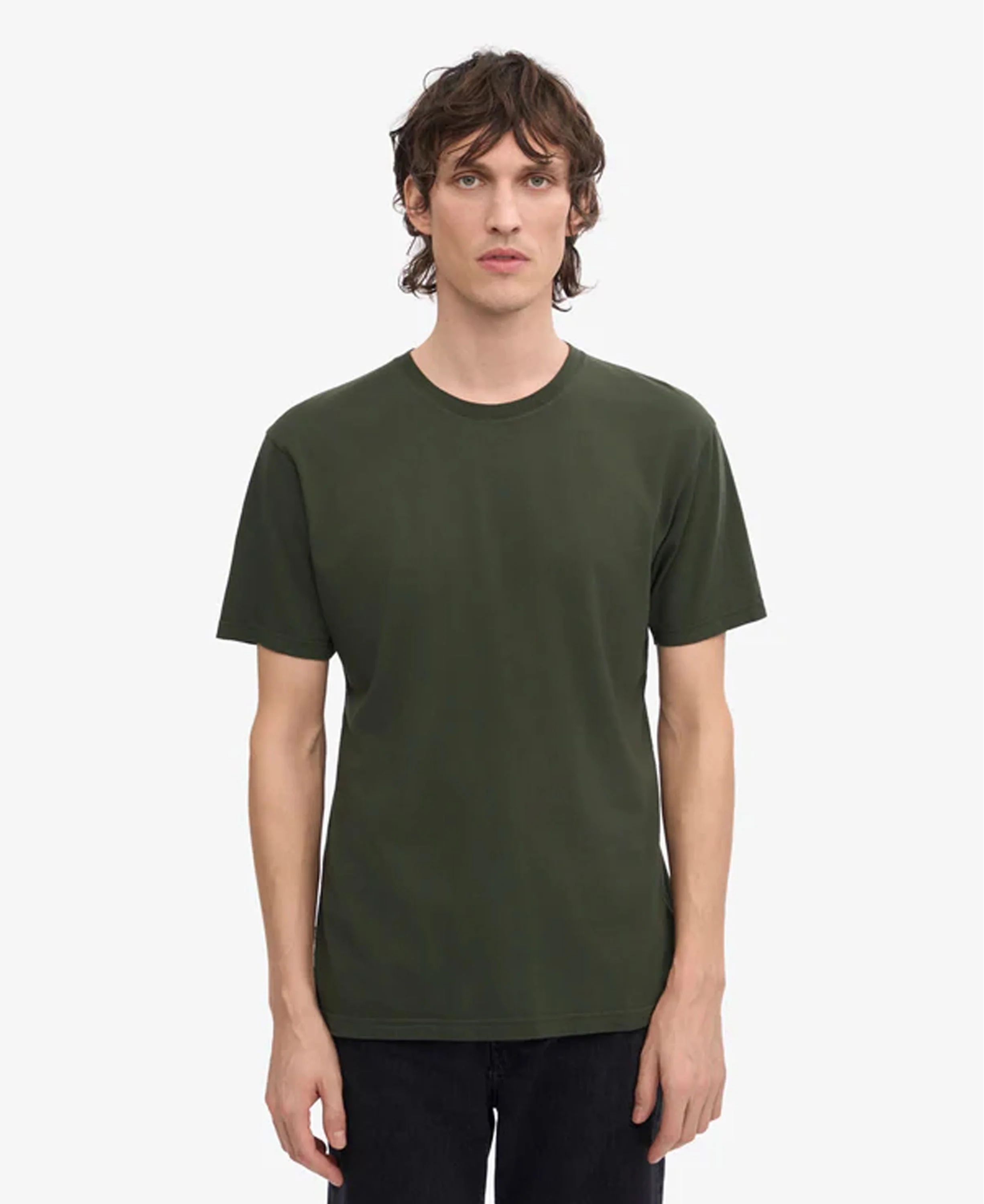 Classic Organic Tee - Hunter Green - Image 2
