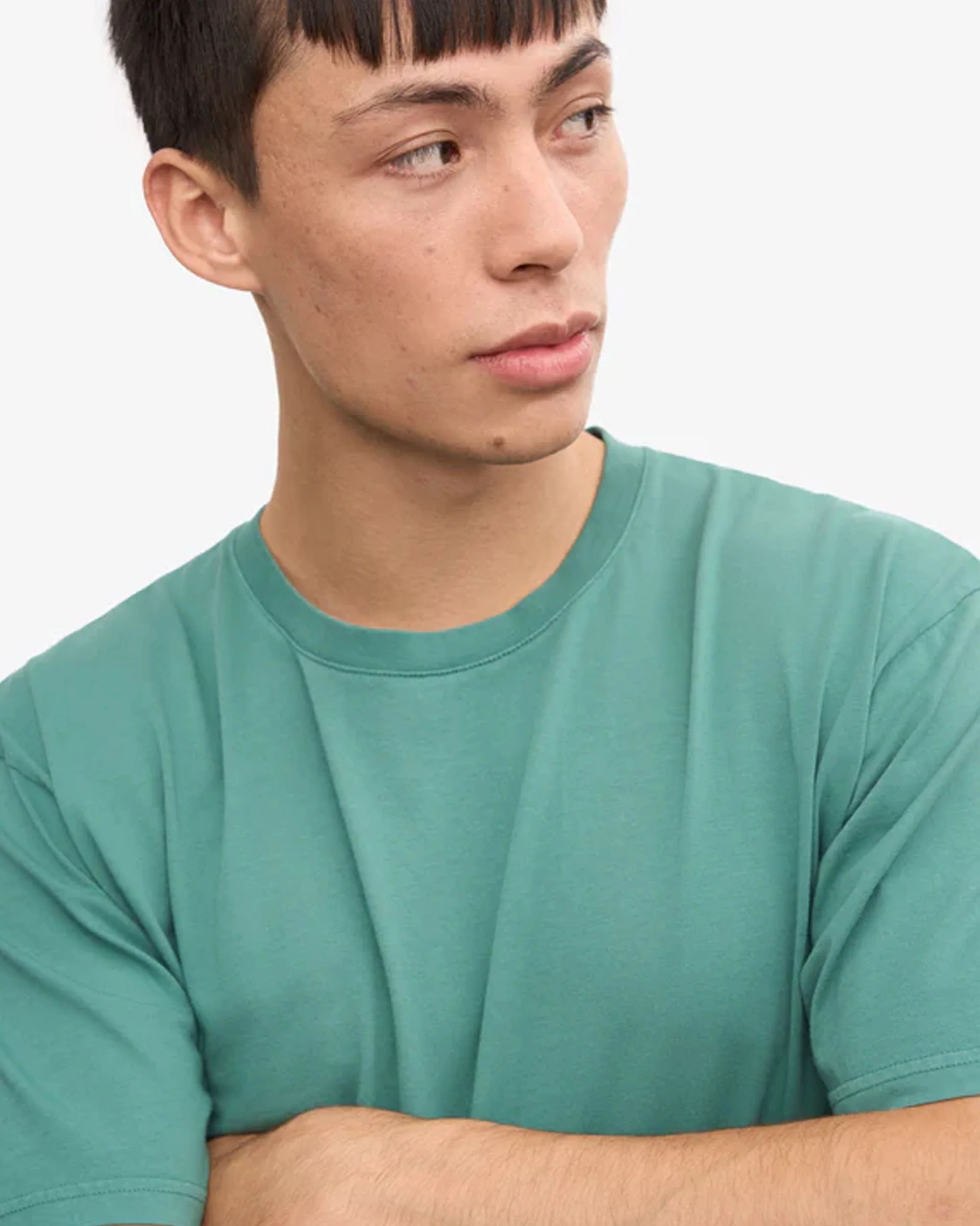 Classic Organic Tee - Pine Green - Image 6