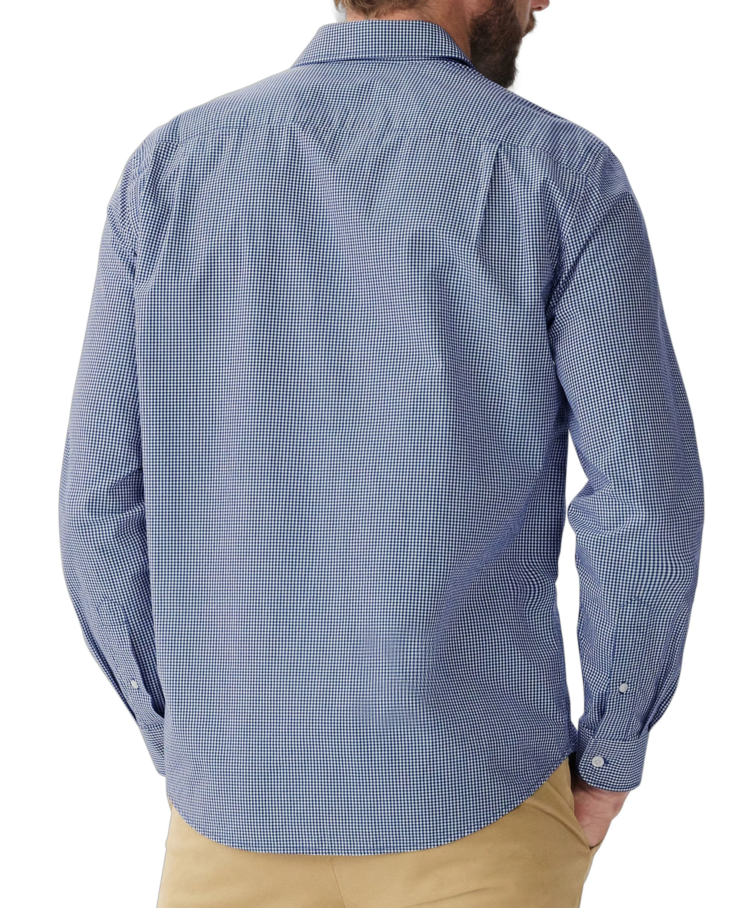 Classic Shirt - Navy/White - Image 3
