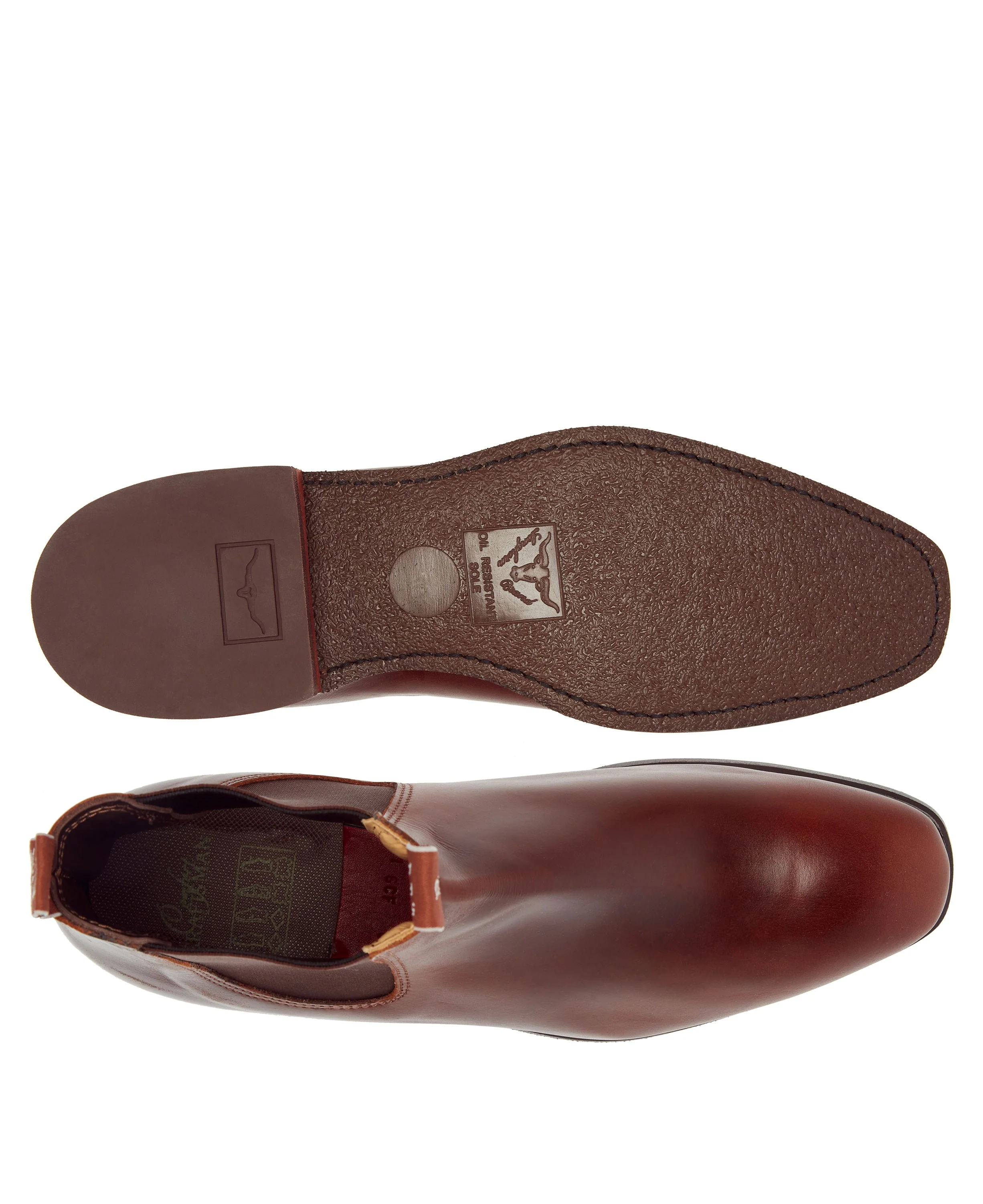 Comfort Craftsman Boots - Mid Brown - Image 5