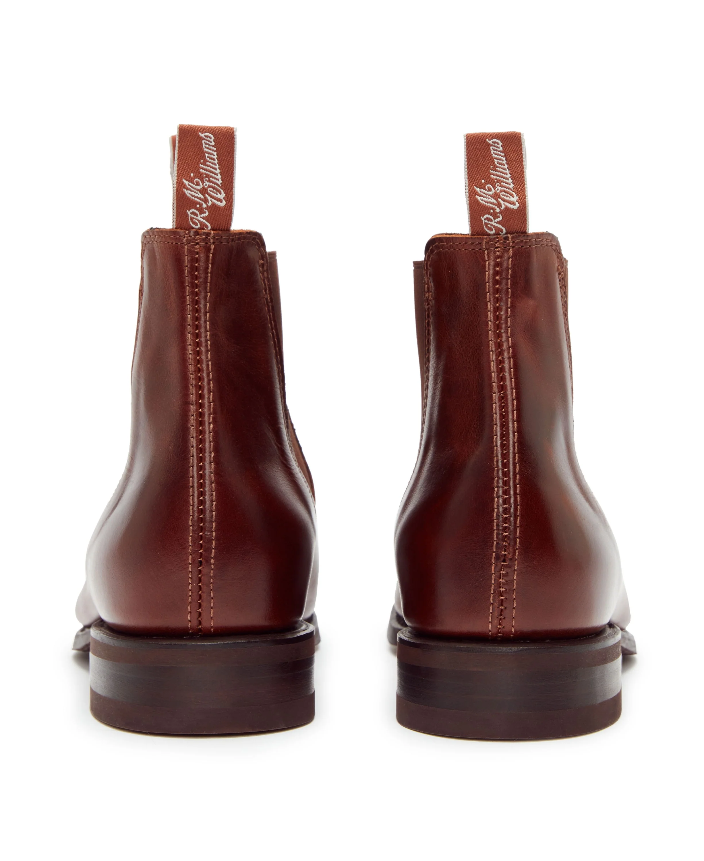 Comfort Craftsman Boots - Mid Brown - Image 6