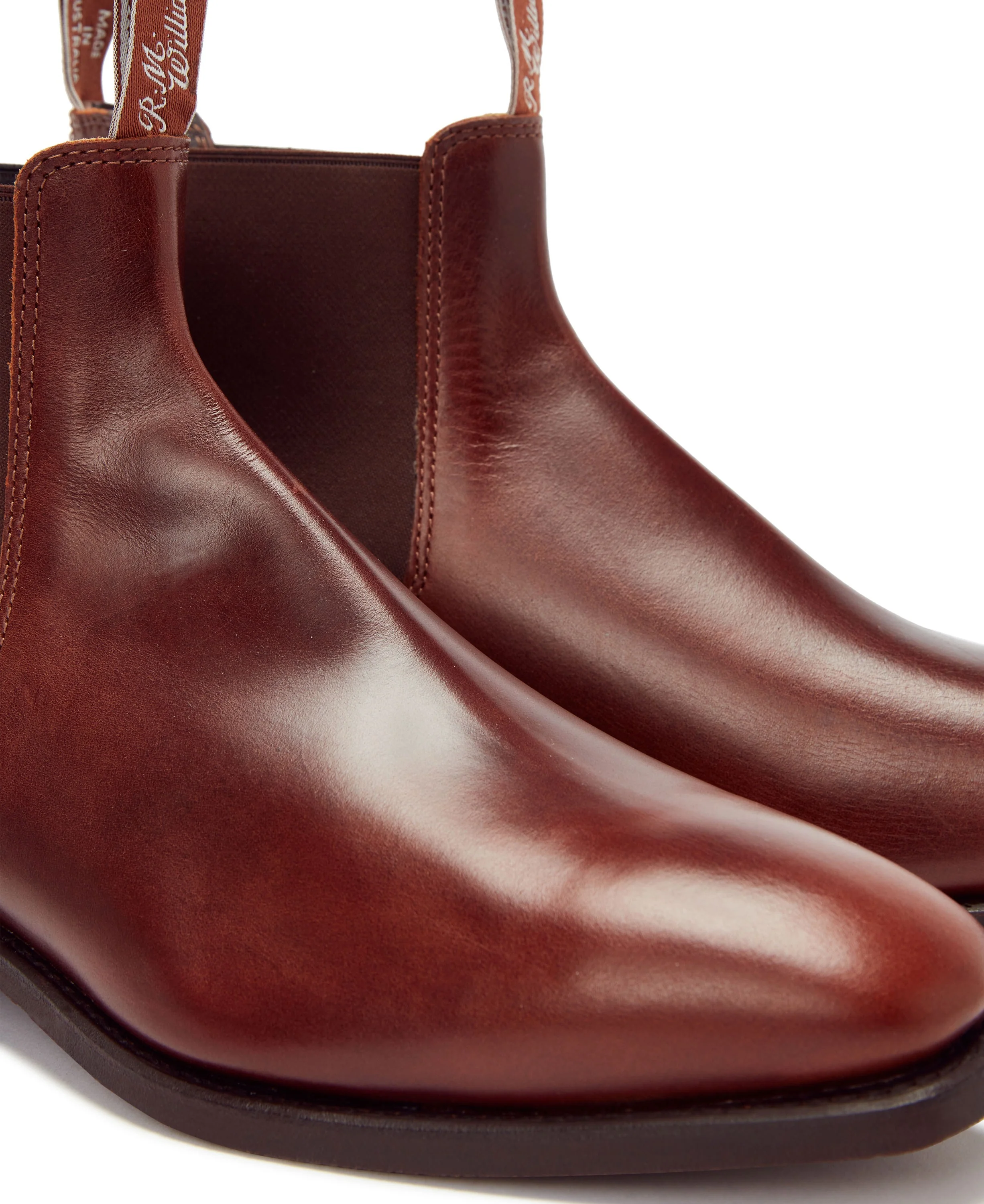 Comfort Craftsman Boots - Mid Brown - Image 7