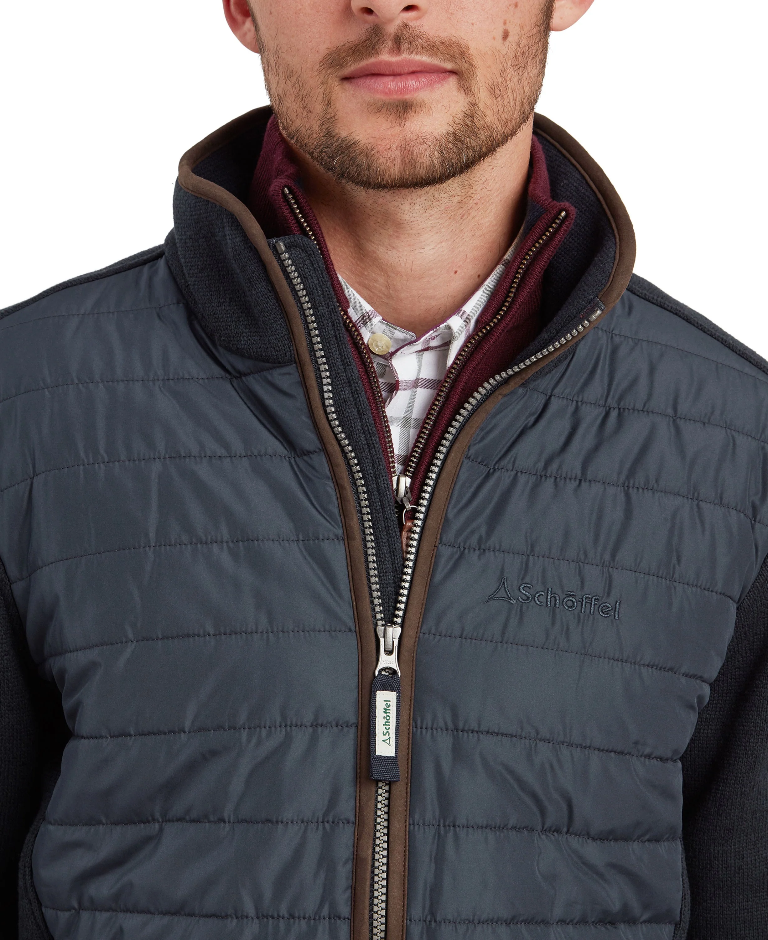 Cottesmore Hybrid Jacket - Petrol Blue - Image 6