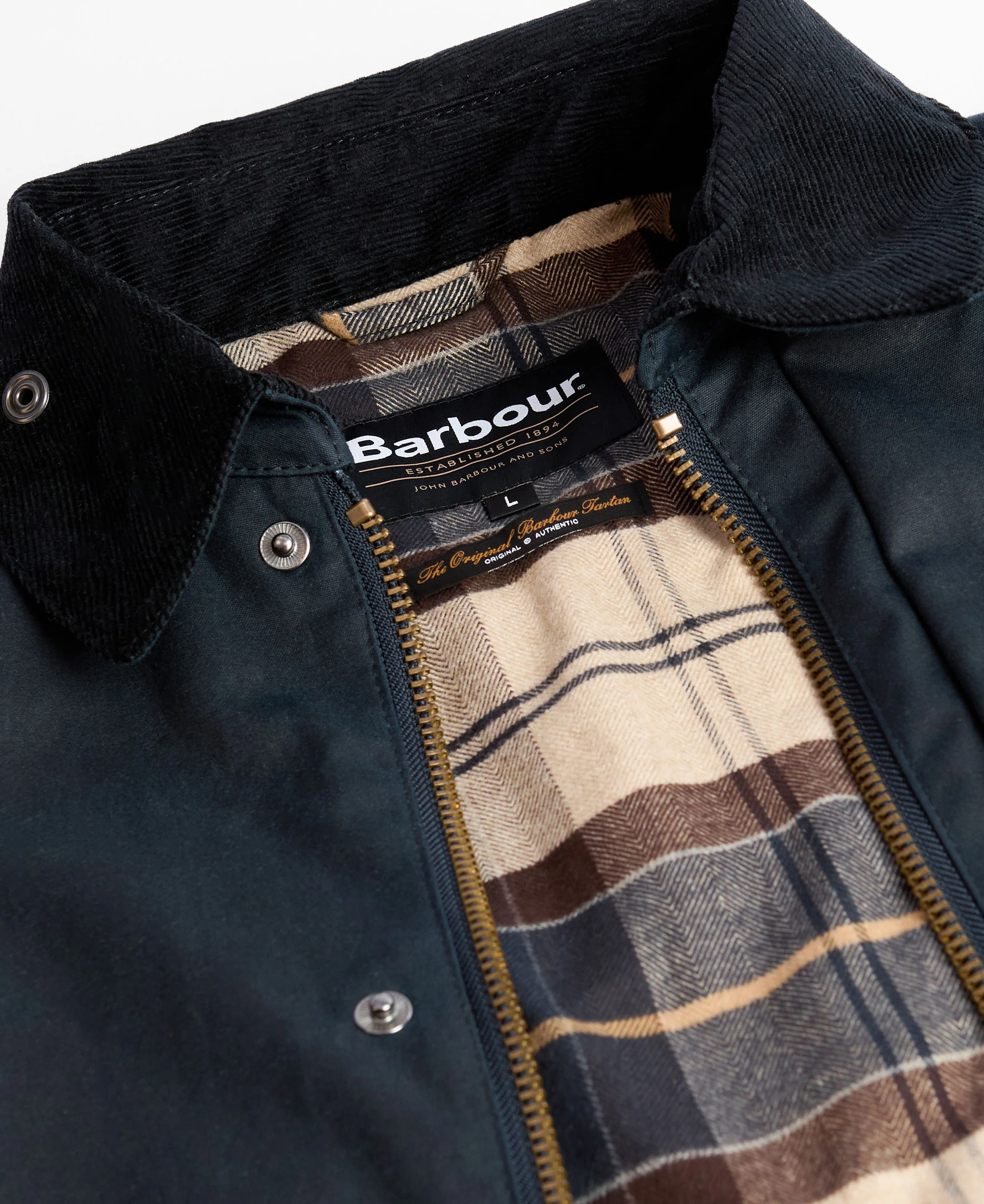 Country Wax Mac Jacket - Navy - Image 8