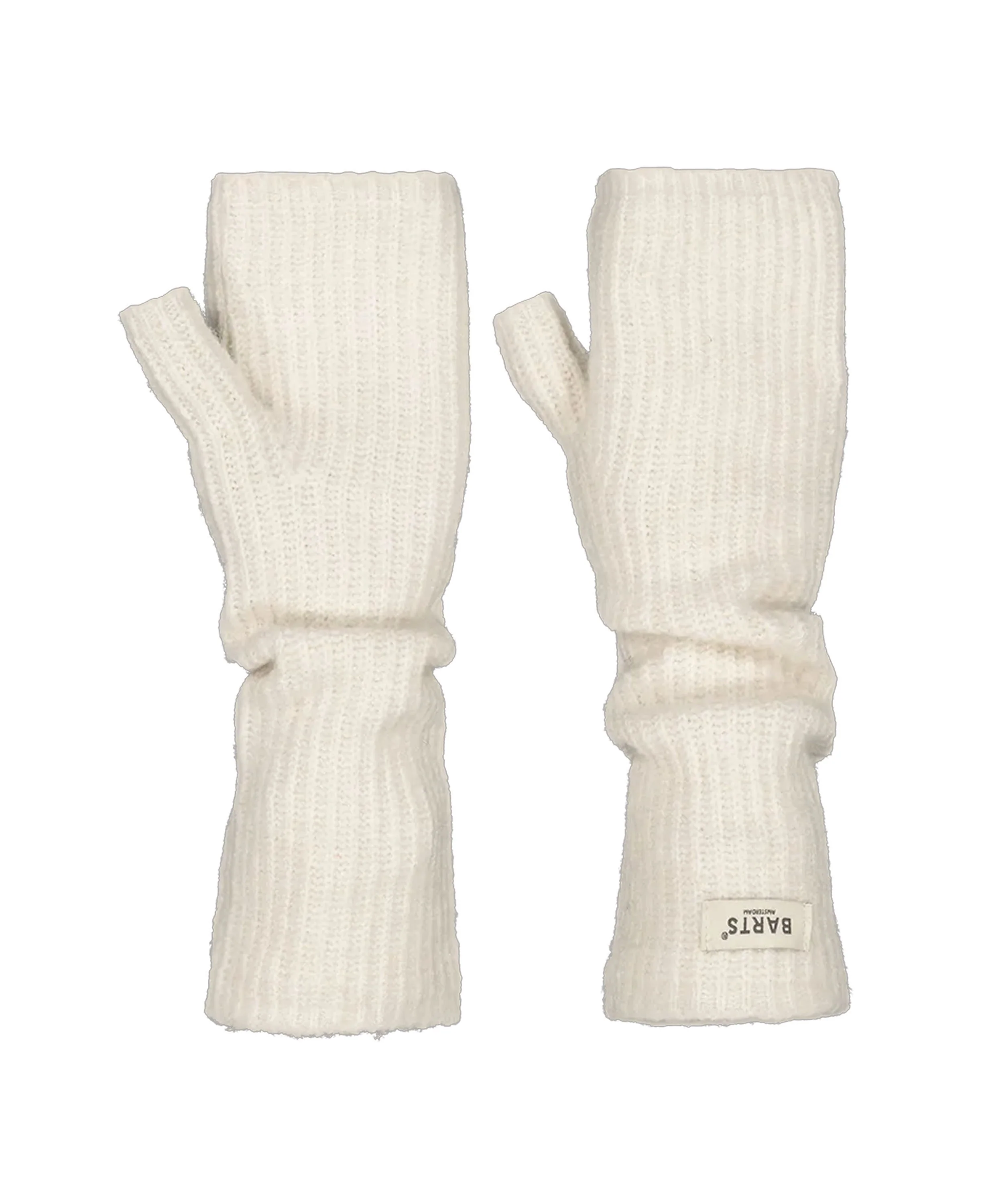 Darty Fingerless Gloves - Cream - Image 3