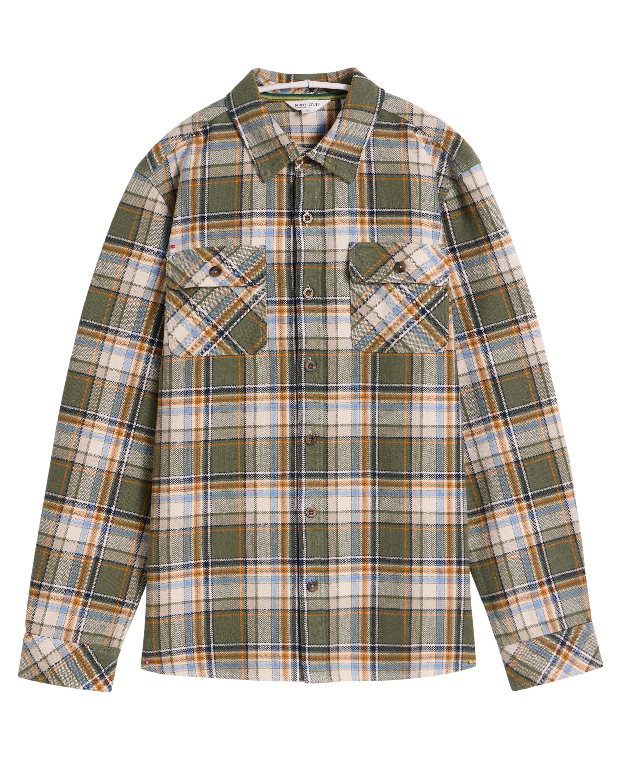 Darwen Check Shirt - Green Multi