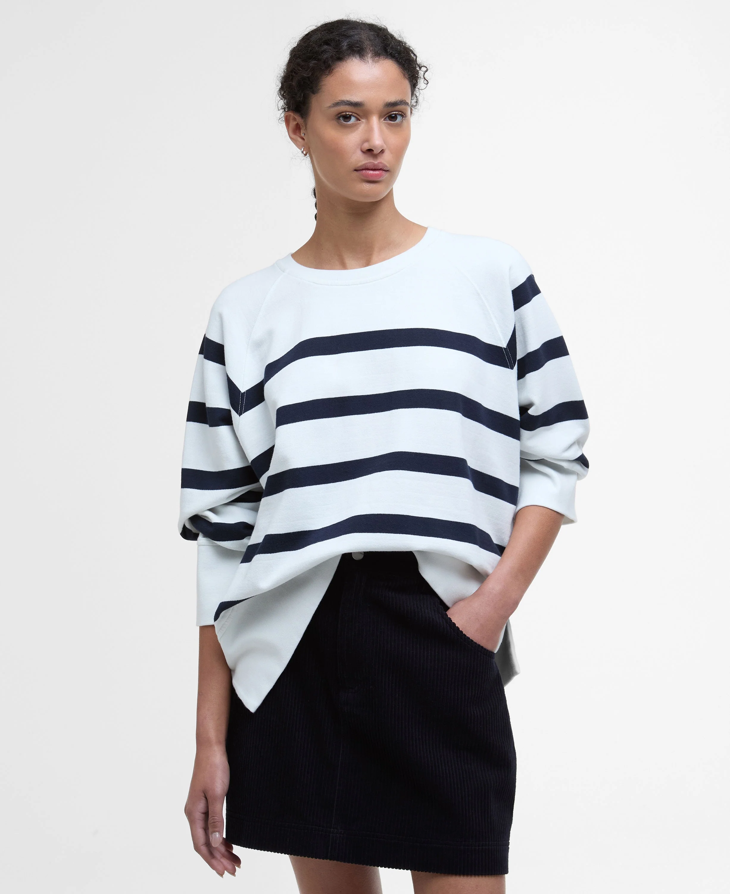 Delaney Sweatshirt - Cloud Stripe - Image 7