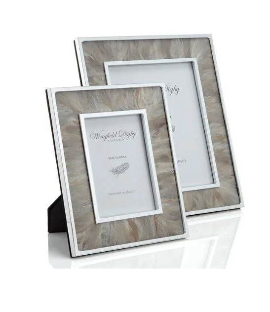 8x10 Feather Photo Frame - Duck