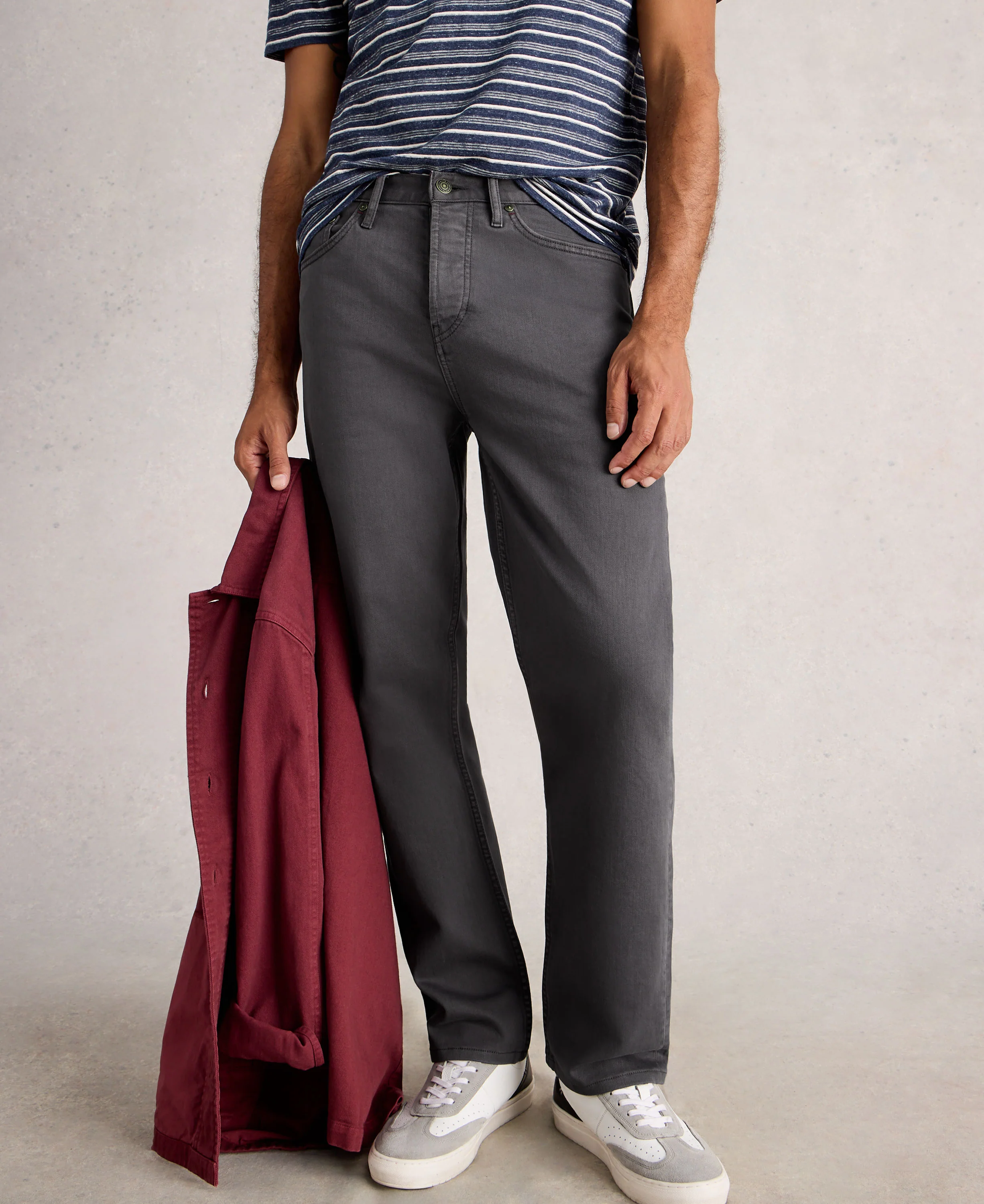Eastwood Garment Dye Jeans - Dark Navy - Image 2