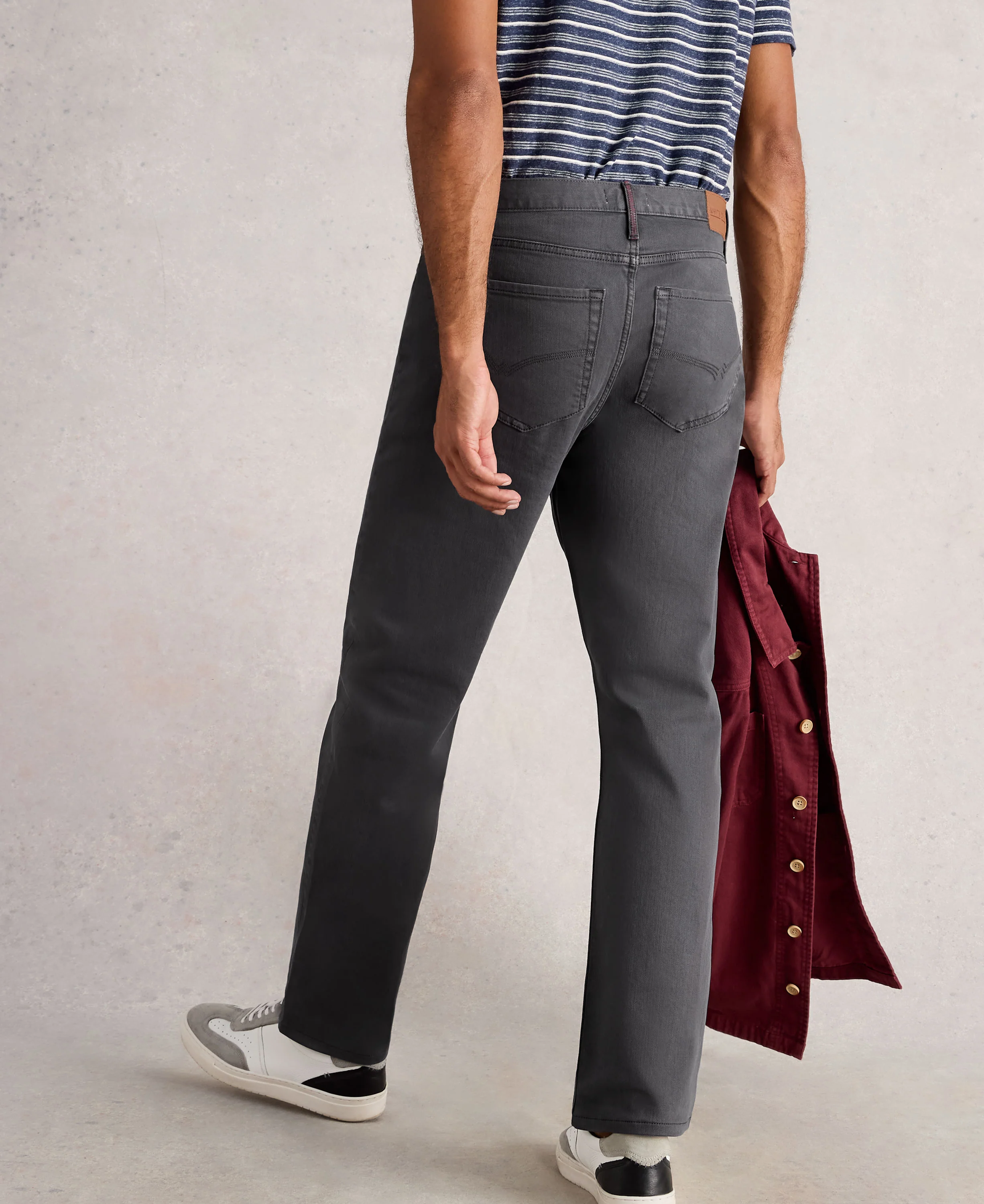 Eastwood Garment Dye Jeans - Dark Navy - Image 3