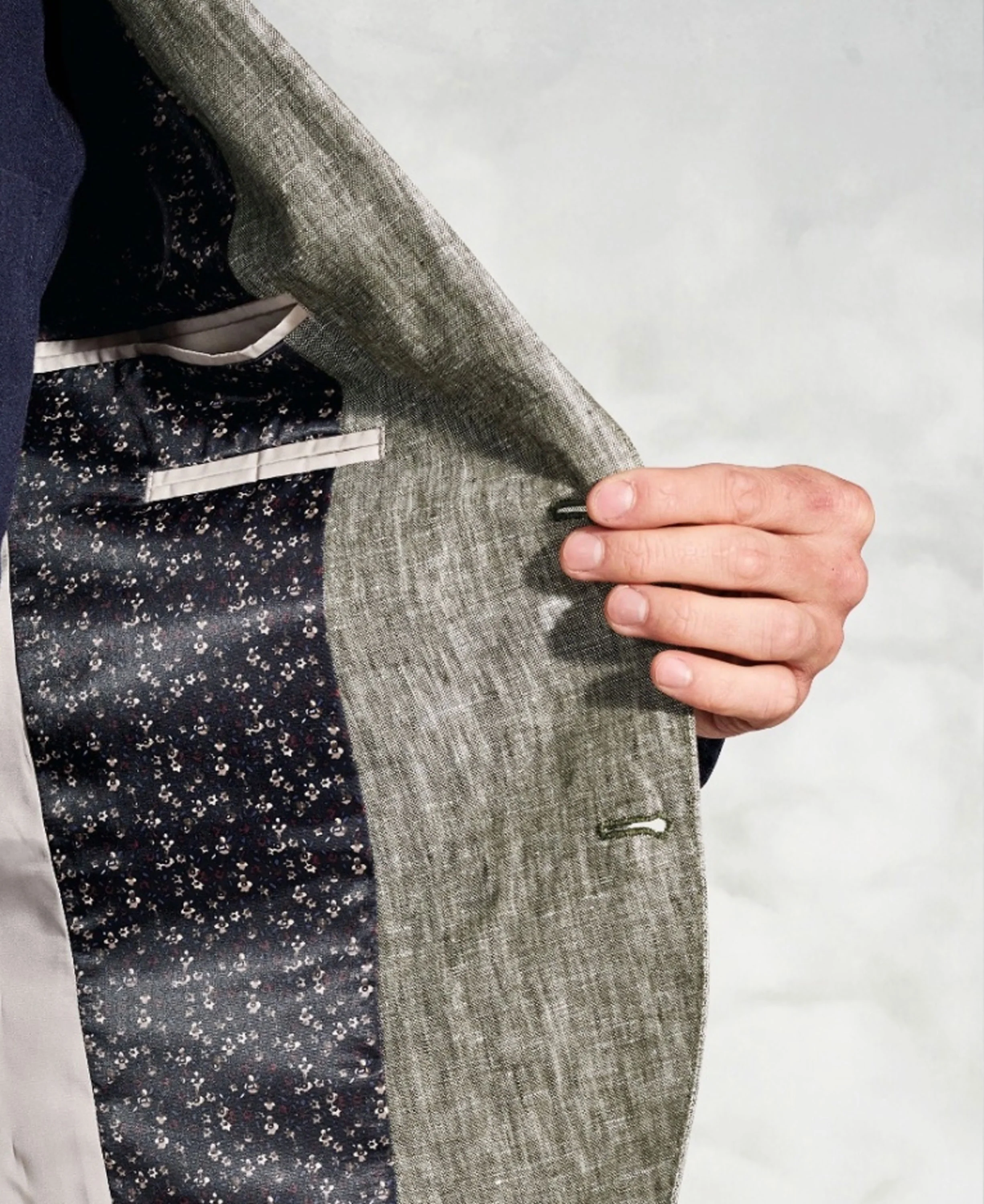 Eastwood Tailored Jacket - Khaki - Image 4