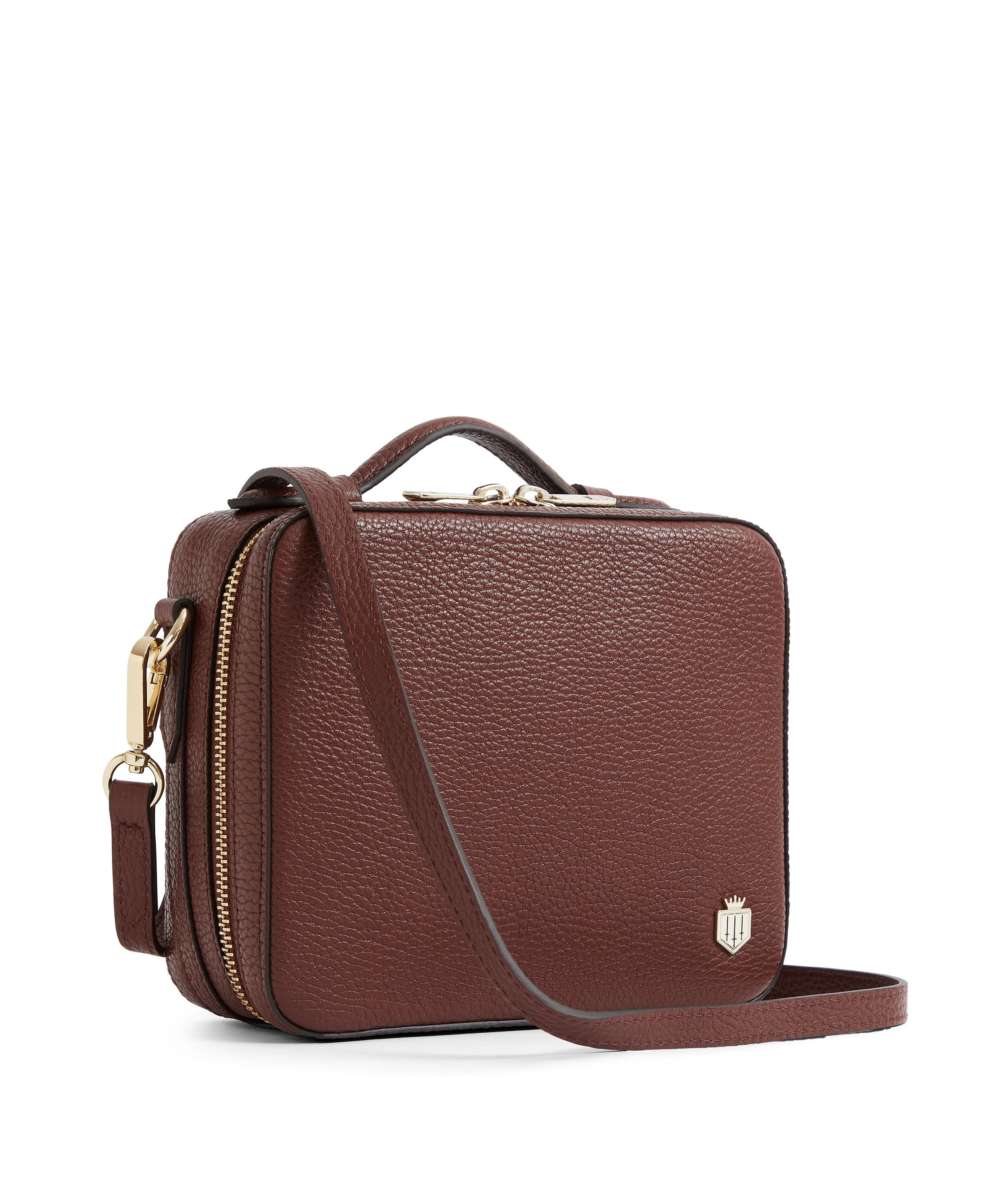 Buckingham Crossbody Bag - Burgundy - Image 2