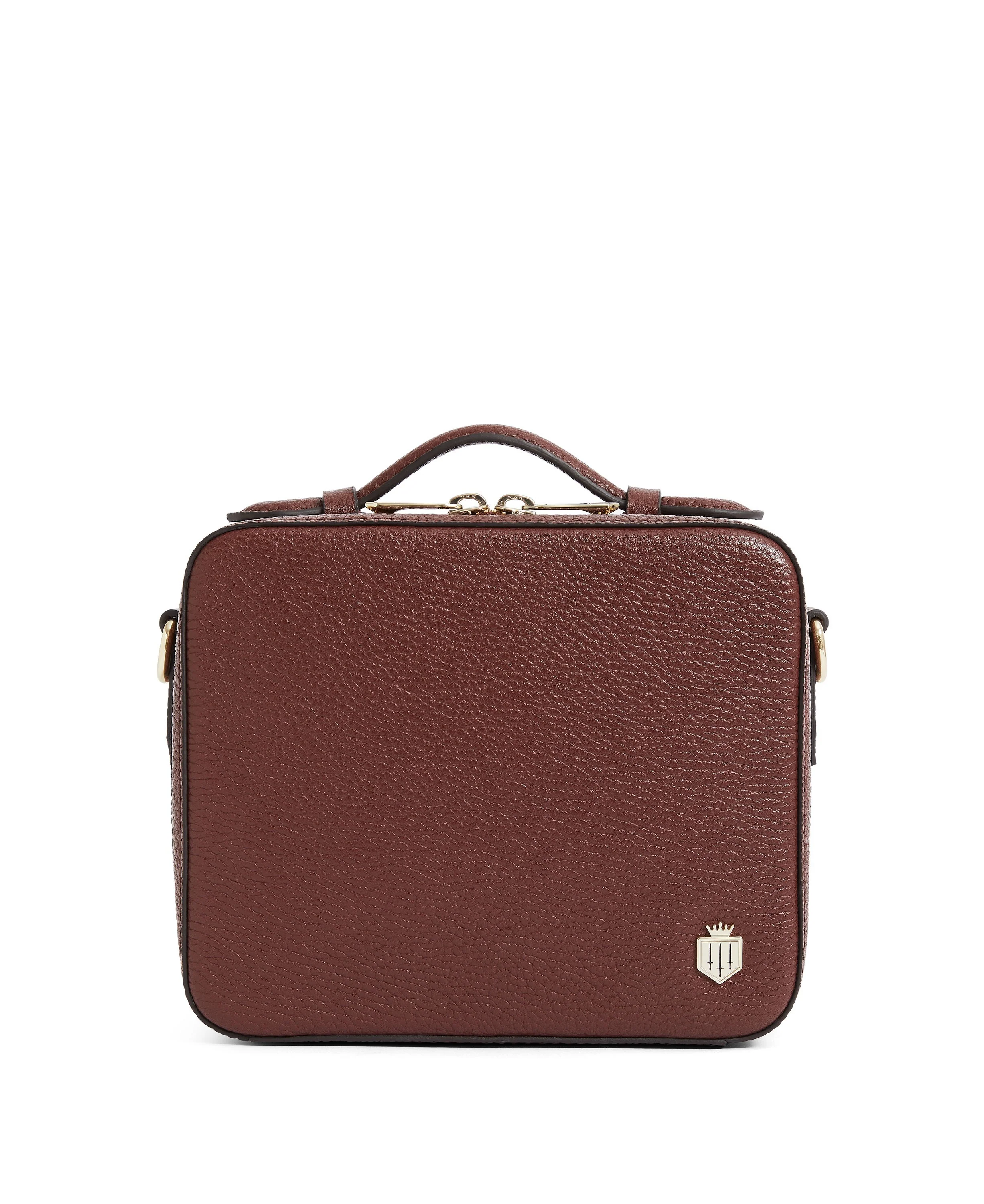 Buckingham Crossbody Bag - Burgundy - Image 3