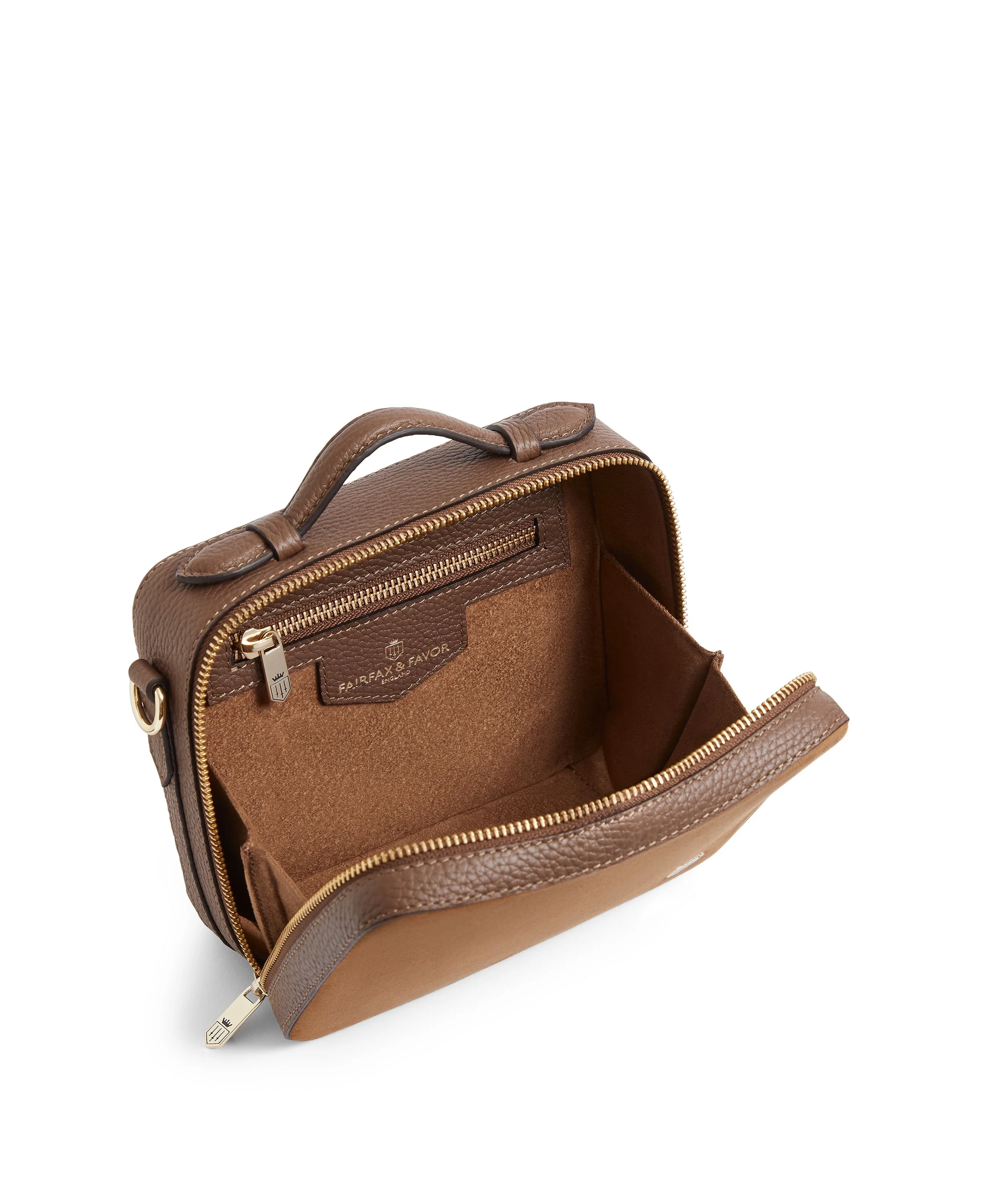 Buckingham Crossbody Bag - Tan - Image 5