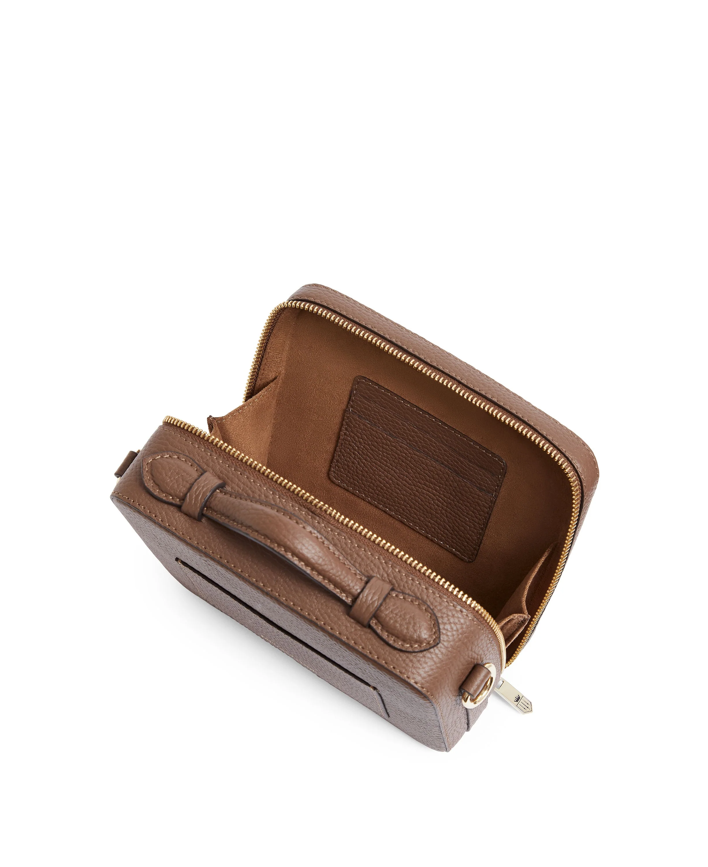 Buckingham Crossbody Bag - Tan - Image 6