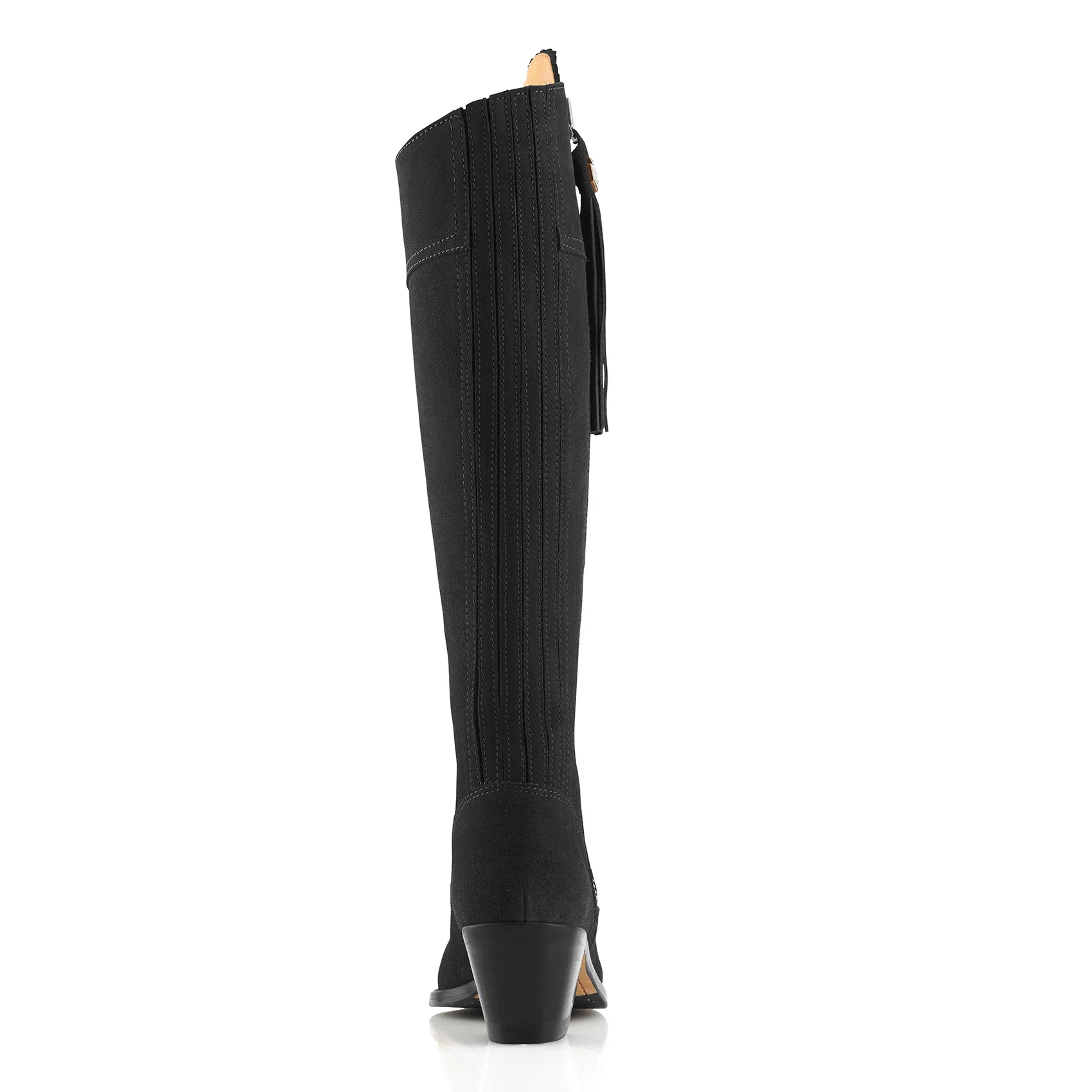 Regina Heeled Boot - Black - Image 3