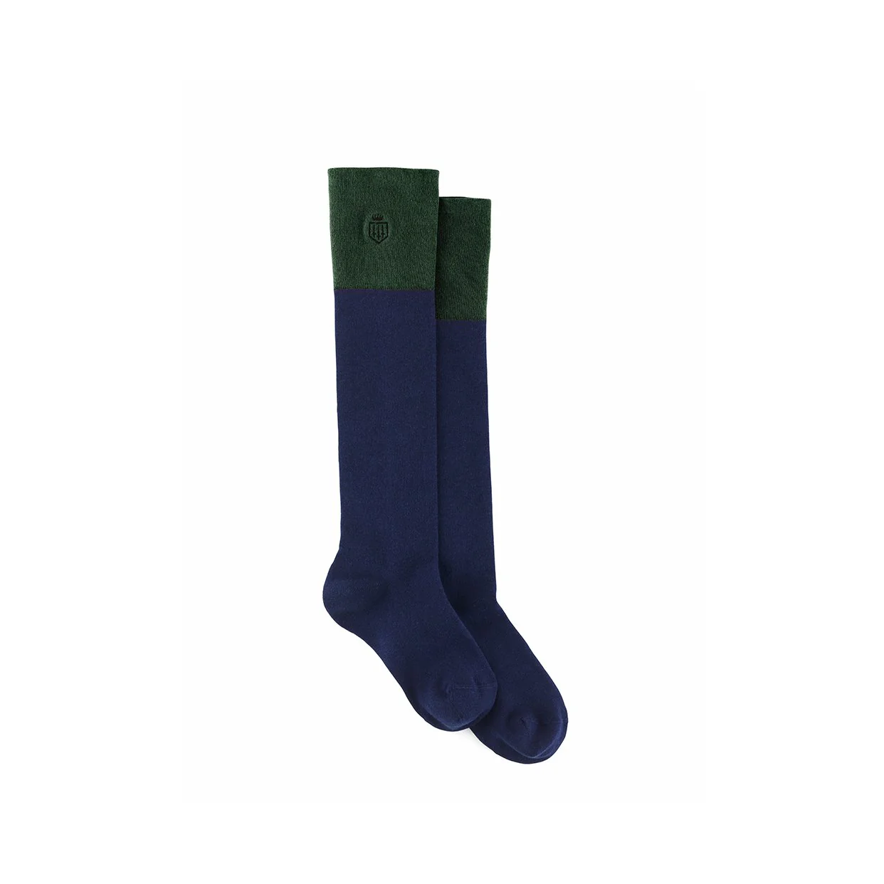 Signature Knee High Socks - Navy & Forest - Image 2