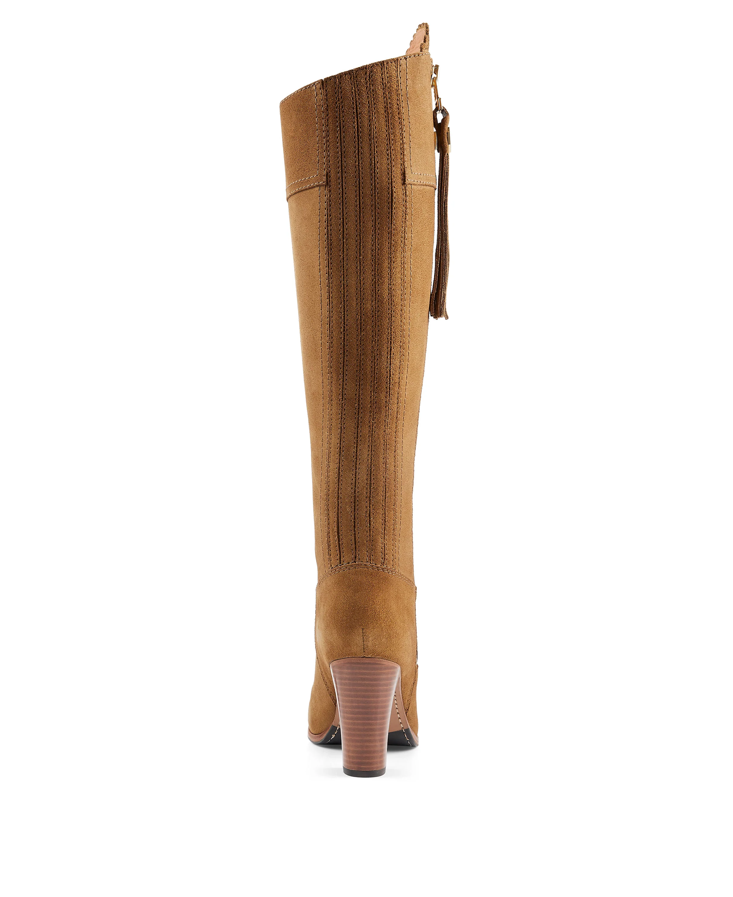 Regina High Heeled Boot - Tan - Image 4