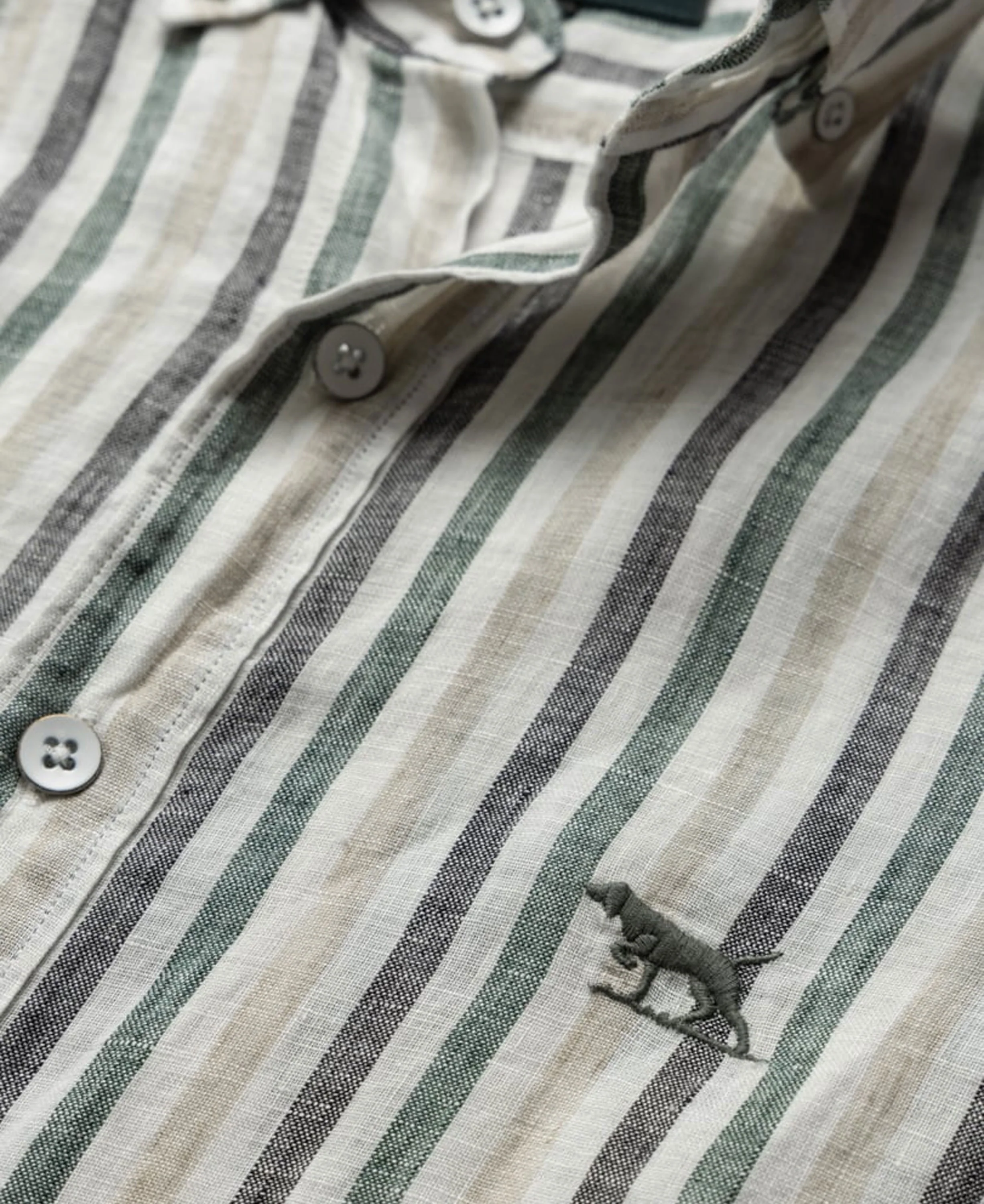Gimmerburn Sports Fit Shirt - Leaf - Image 5